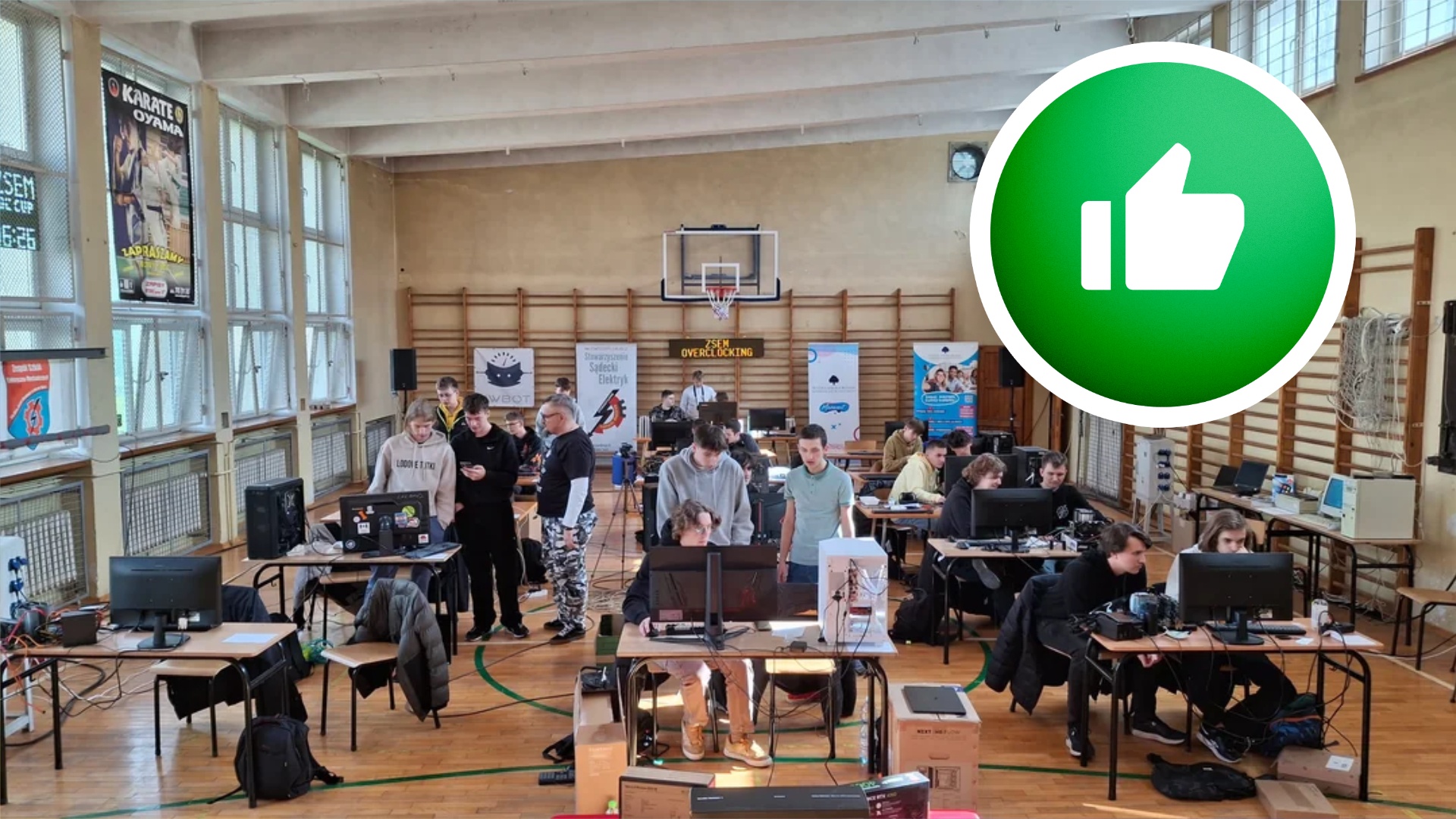News: Hardware - Ihr Lehrer ist ein Overclocker: Wer in dieser polnischen Schule den PC ans abolute Limit bringt, bekommt selber neue Hardware