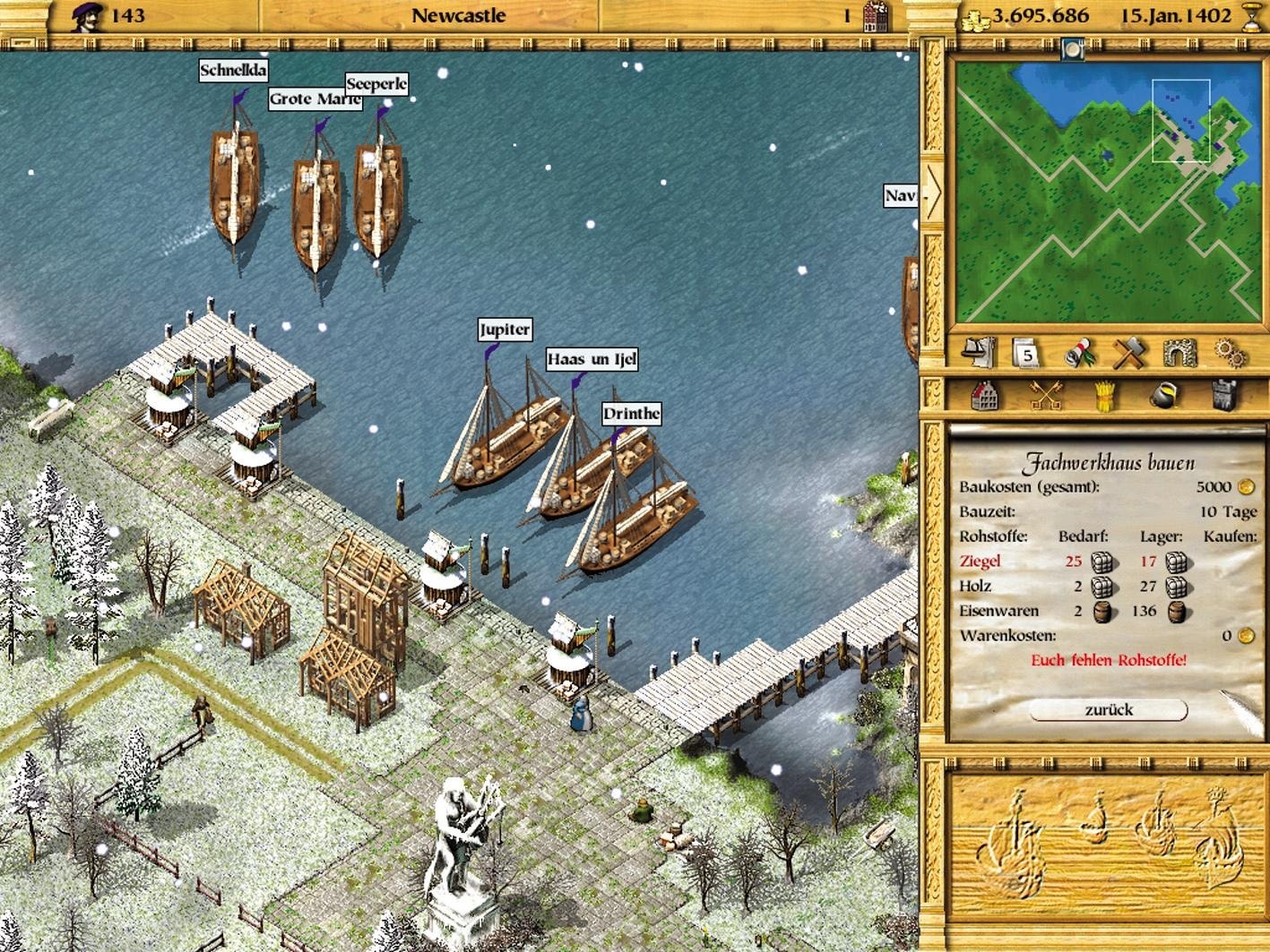 Patrizier 2 Aufschwung Der Hanse