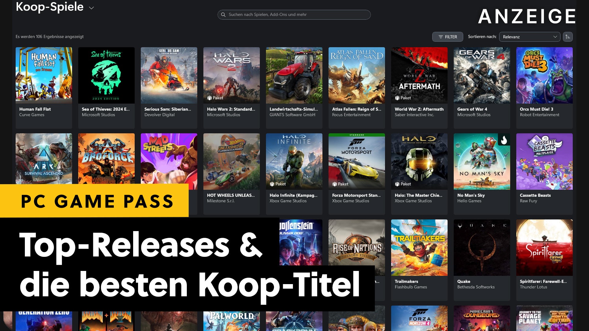 Gemeinsam unschlagbar Das sind die 8 besten KoopSpiele im PC Game Pass