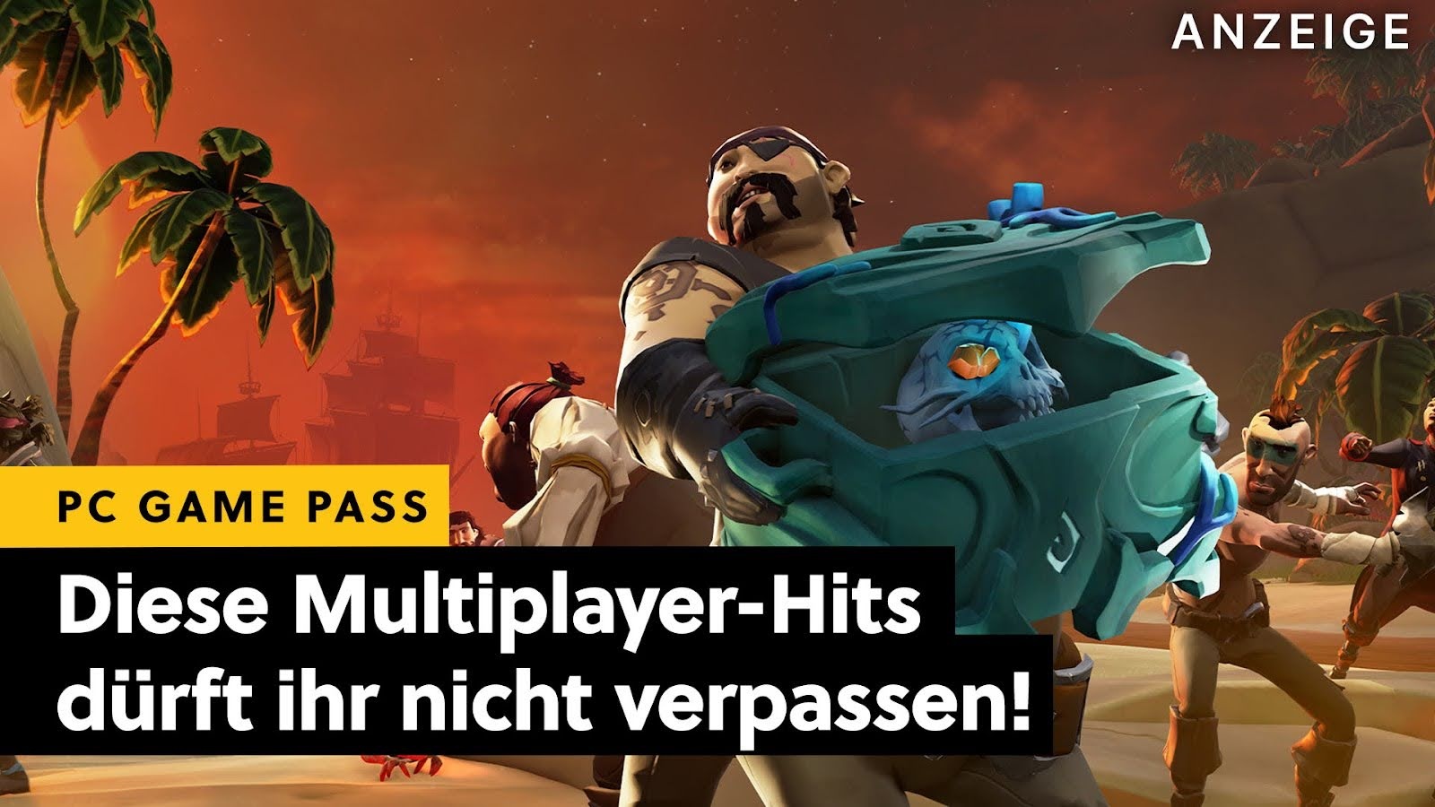 Promotion/Advertorial: PC Game Pass - CoD, Sea of Thieves, Forza & mehr – Hol dir die besten Multiplayer-Hits für wenig Geld [Anzeige]