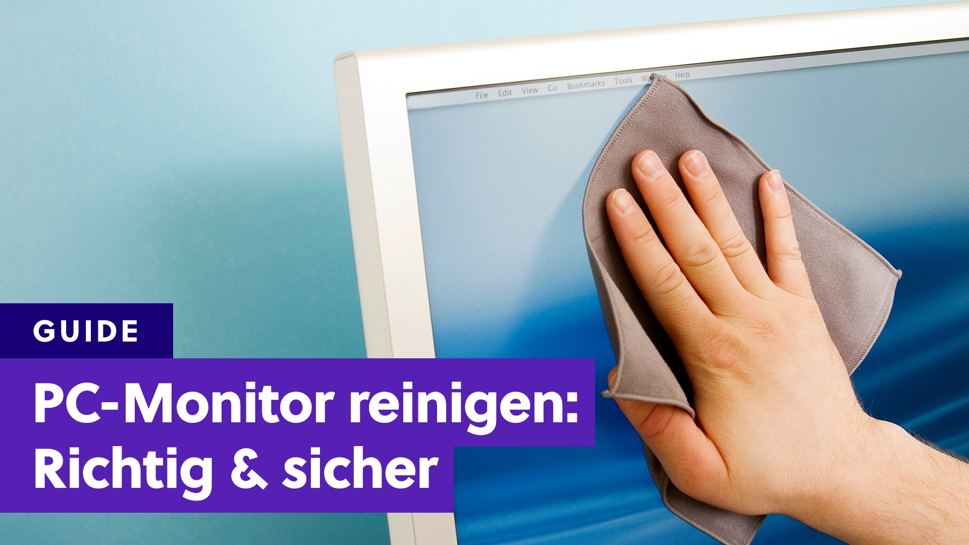 PC-Monitor reinigen: So säubert ihr den Bildschirm richtig und sicher