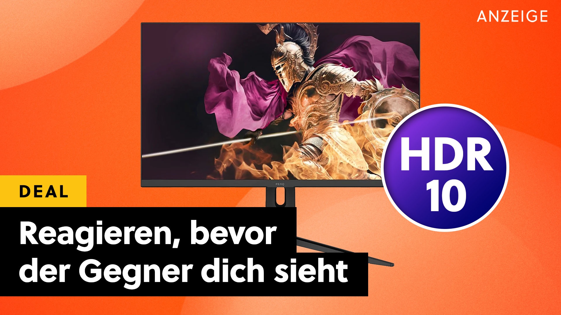 Keine Lust auf horrende OLED-Preise? Diesen 4K Gaming-Monitor mit 144Hz kriegt ihr jetzt für die Hälfte!