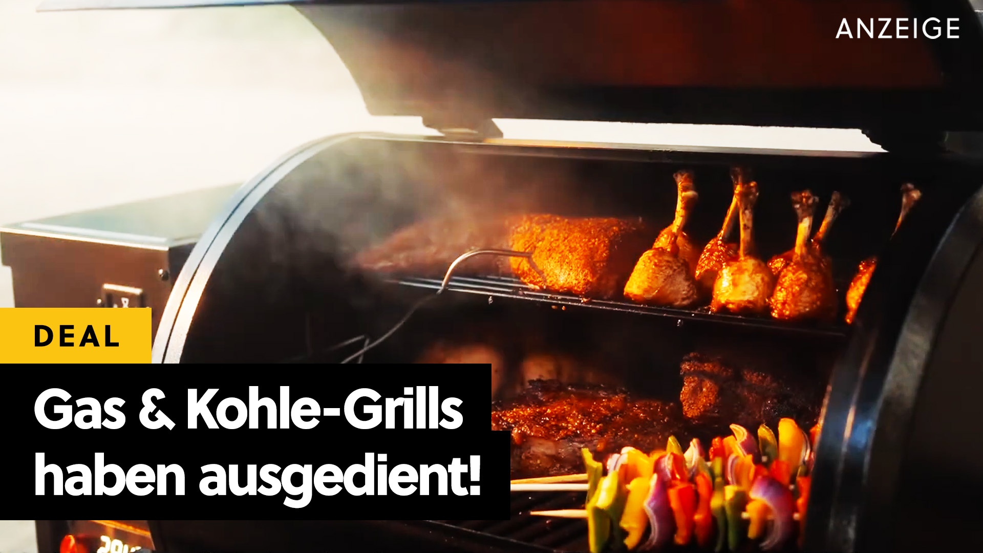 Tschüss, Gas! Eine neue Art des Grillens ist auf dem Vormarsch und macht Gas- und Kohlegrills überflüssig!