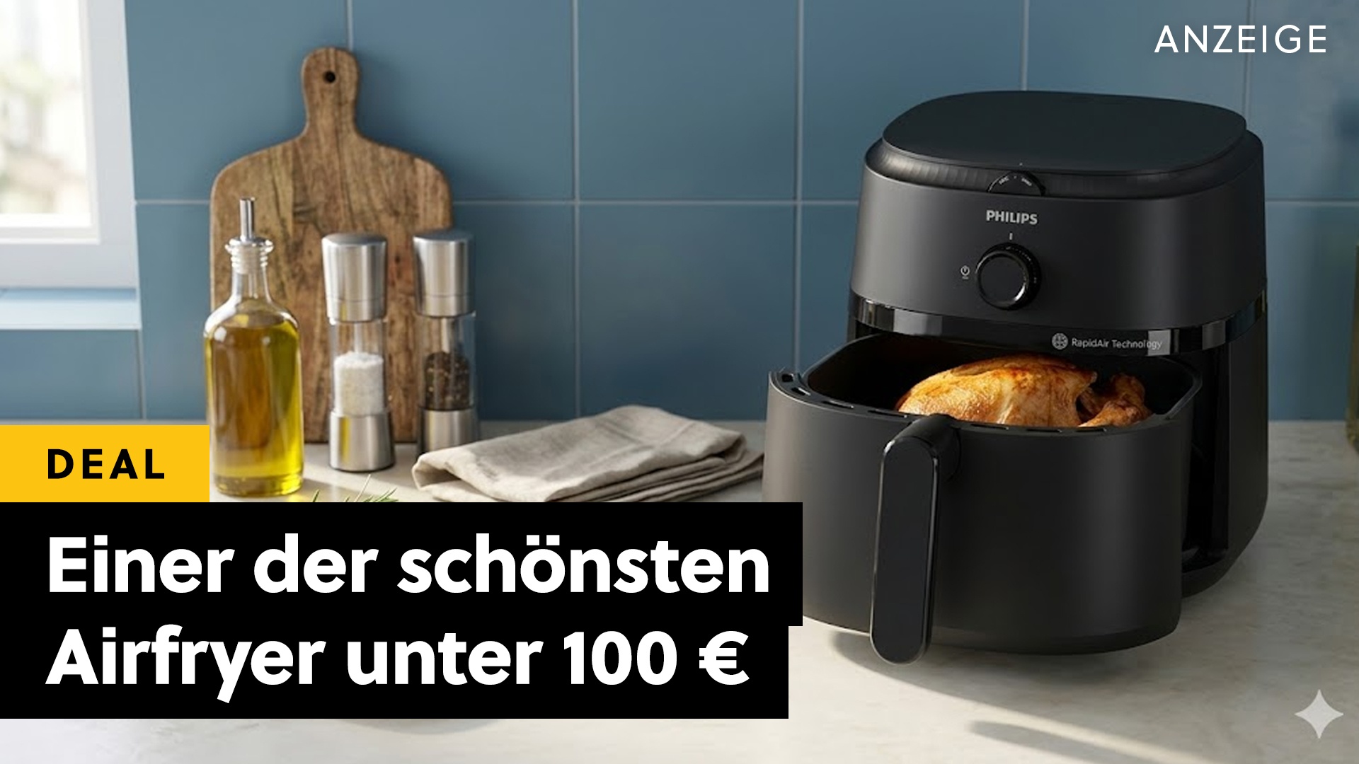 Deals: Airfryer - Diese Heißluftfritteuse von Philips ist wunderschön und richtig günstig! [Anzeige]