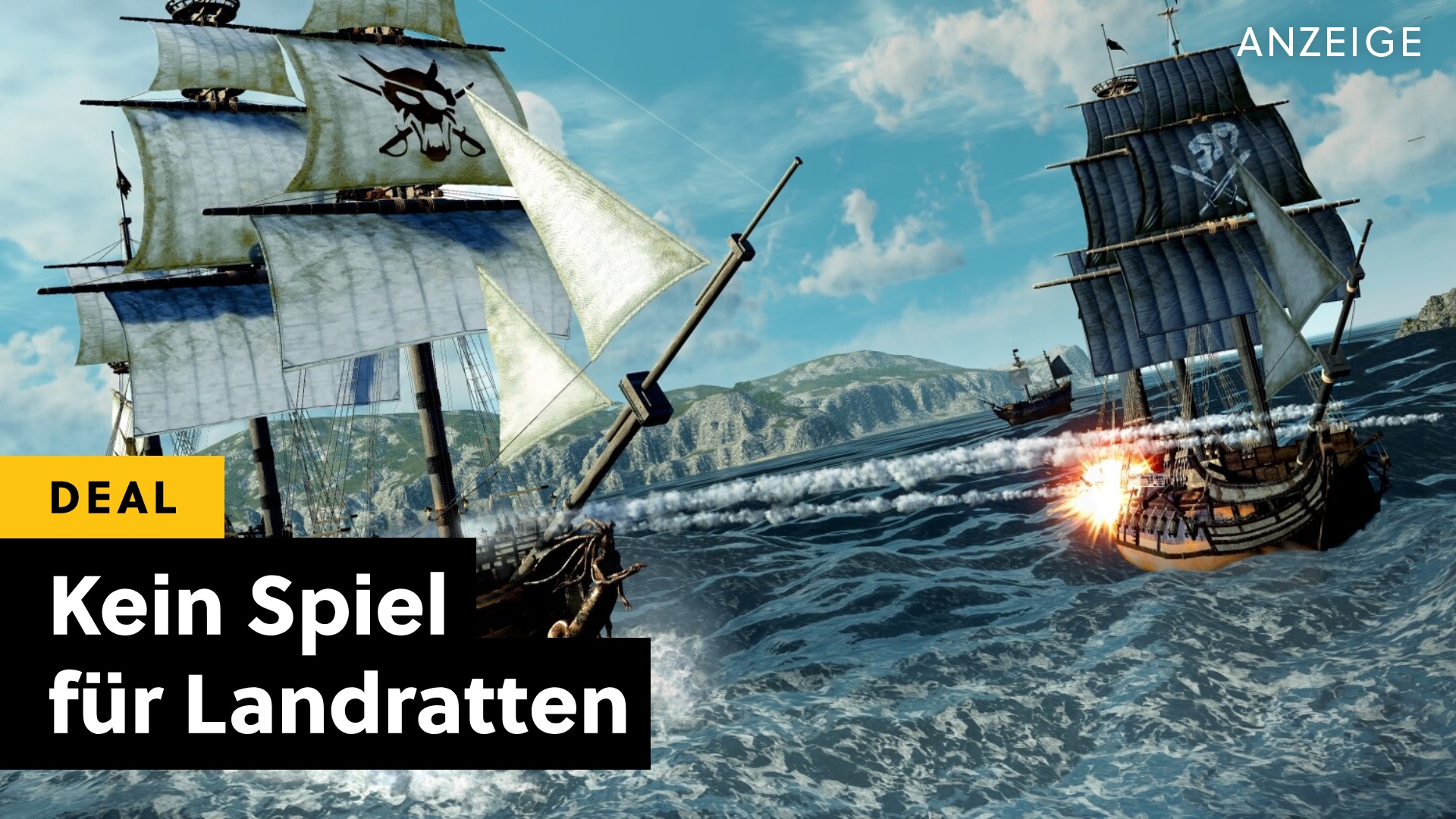 Deals: Piraten-Geheimtipp - Das wohl beste Seeräuber-Spiel der Neuzeit ist fast untergegangen [Anzeige]