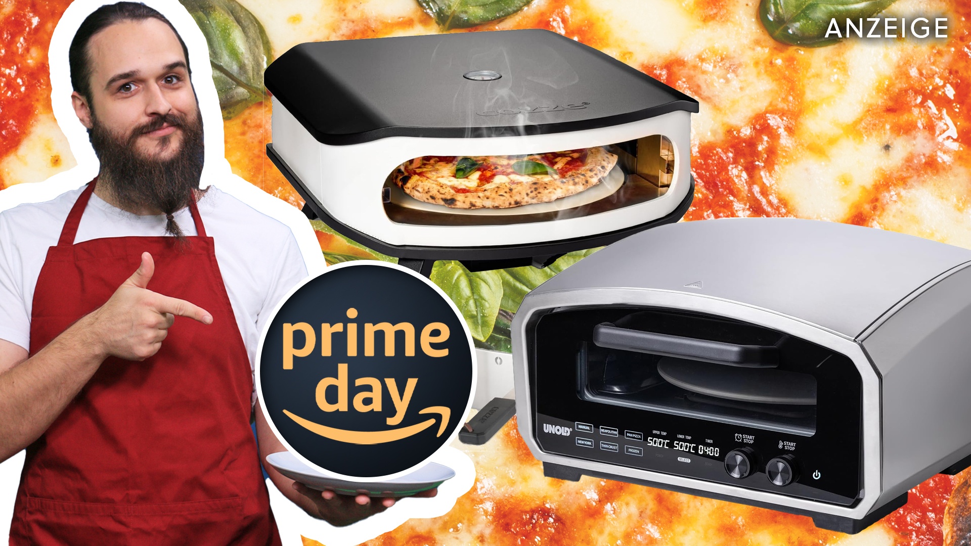 Pizzaöfen - Mit einem normalen Haushaltsofen ist Pizzabacken nicht so einfach. Zum Glück gibts aktuell richtig gute Pizzaöfen im Angebot! [Anzeige]