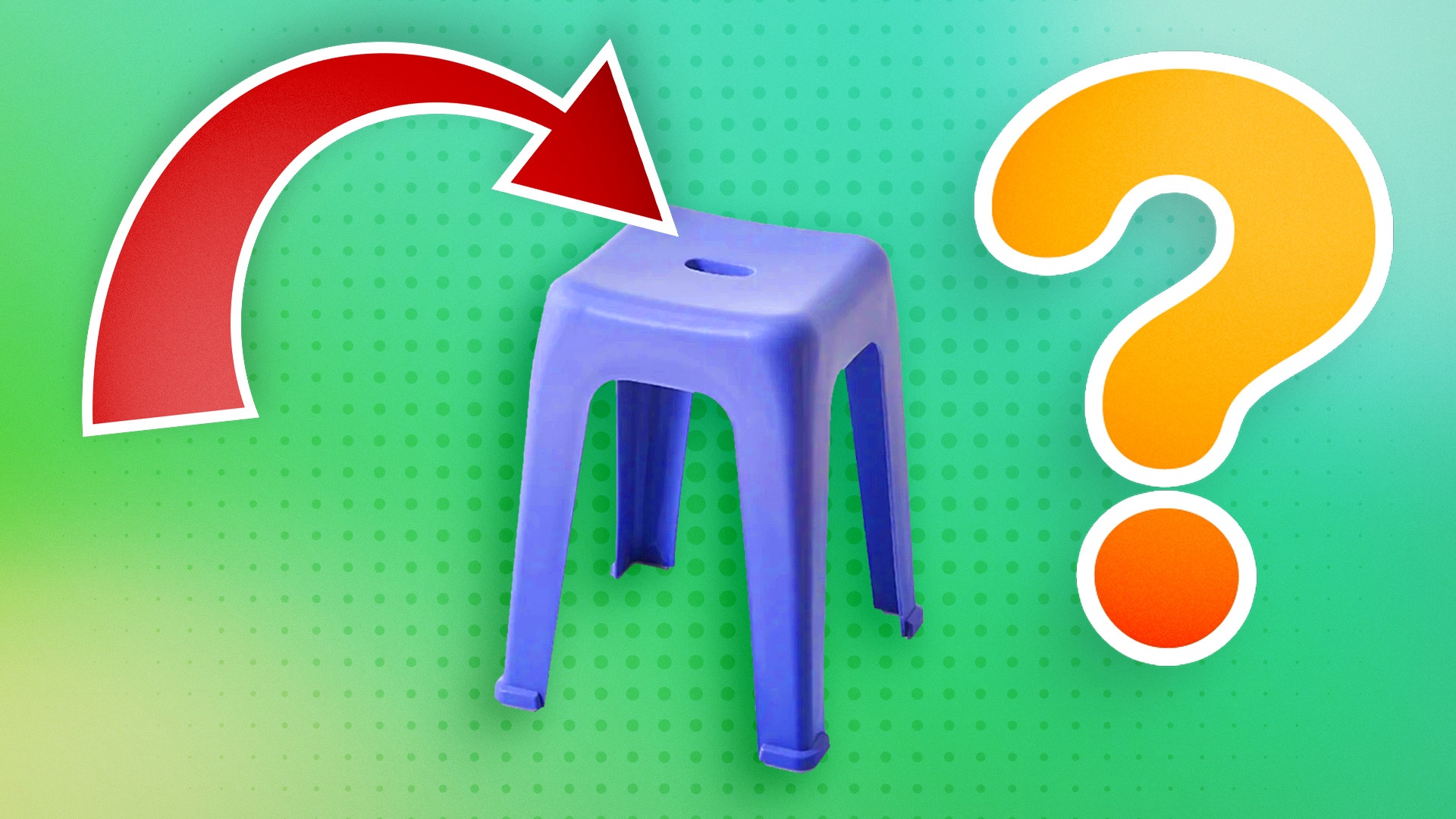 Special: Fertigungsverfahren - Welchen Zweck hat das runde Loch in der Mitte des Plastikstuhls? Die Antwort ist interessanter, als ihr vielleicht denkt