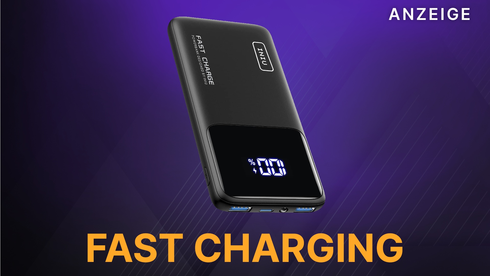 Schneller aufladen: Power-Bank mit Fast-Charging im Angebot!