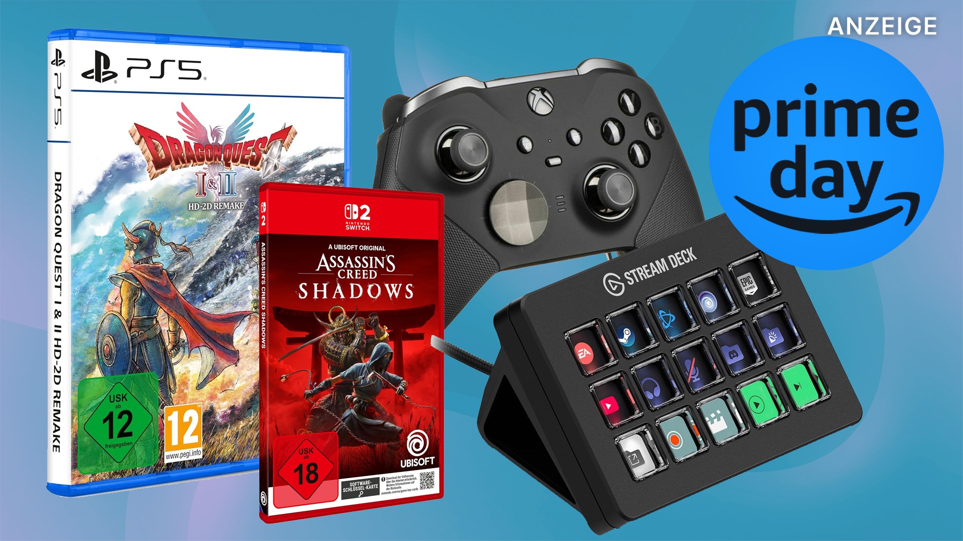 Gaming-Hardware - Von Logitech über Razer bis hin zu coolen Games – jetzt im Angebot! [Anzeige]