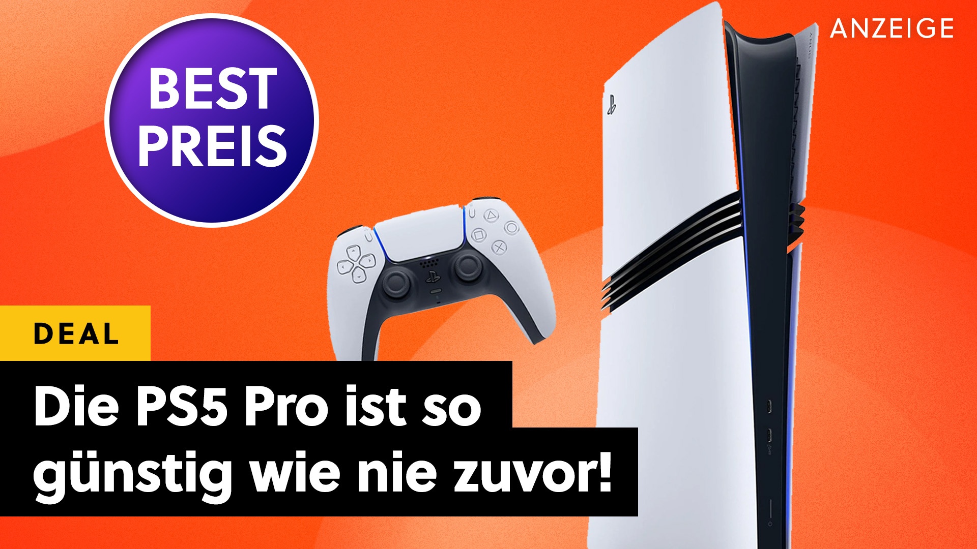 Deals: Playstation 5 Pro - Die High-End Konsole ist jetzt günstiger als jemals zuvor! [Anzeige]