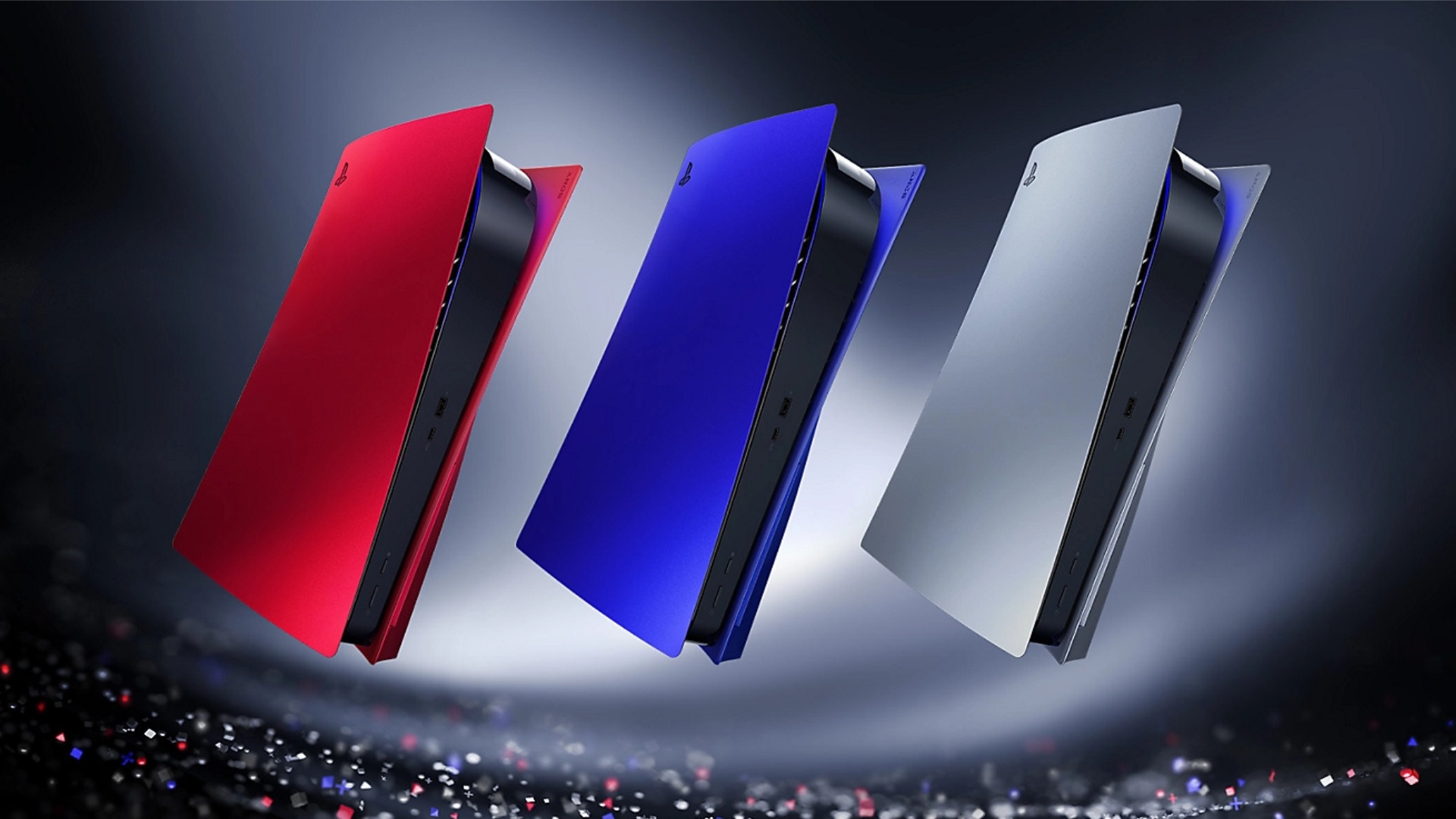 #Neue Farben für die PS5 Slim: Sony präsentiert drei frische Konsolen-Cover