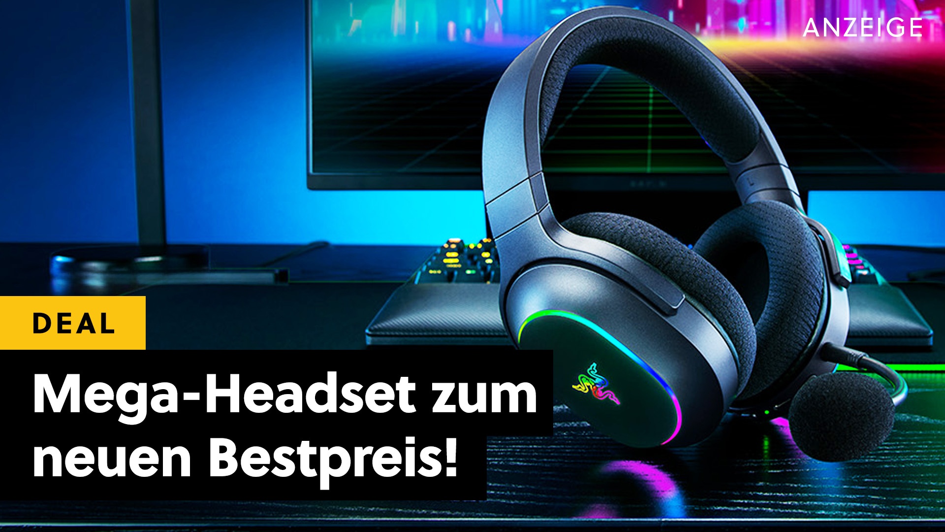 Hi-Fi und RGB-Beleuchtung: Razer haut ein richtig krasses Headset zu einem genialen Preis raus!