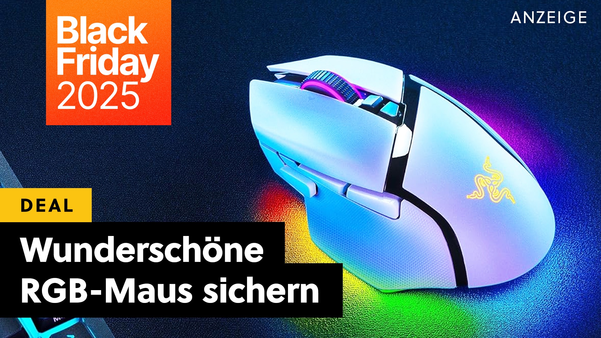 Deals: Gaming-Maus - Razers Premium-Nager ist am Black Friday günstiger [Anzeige]