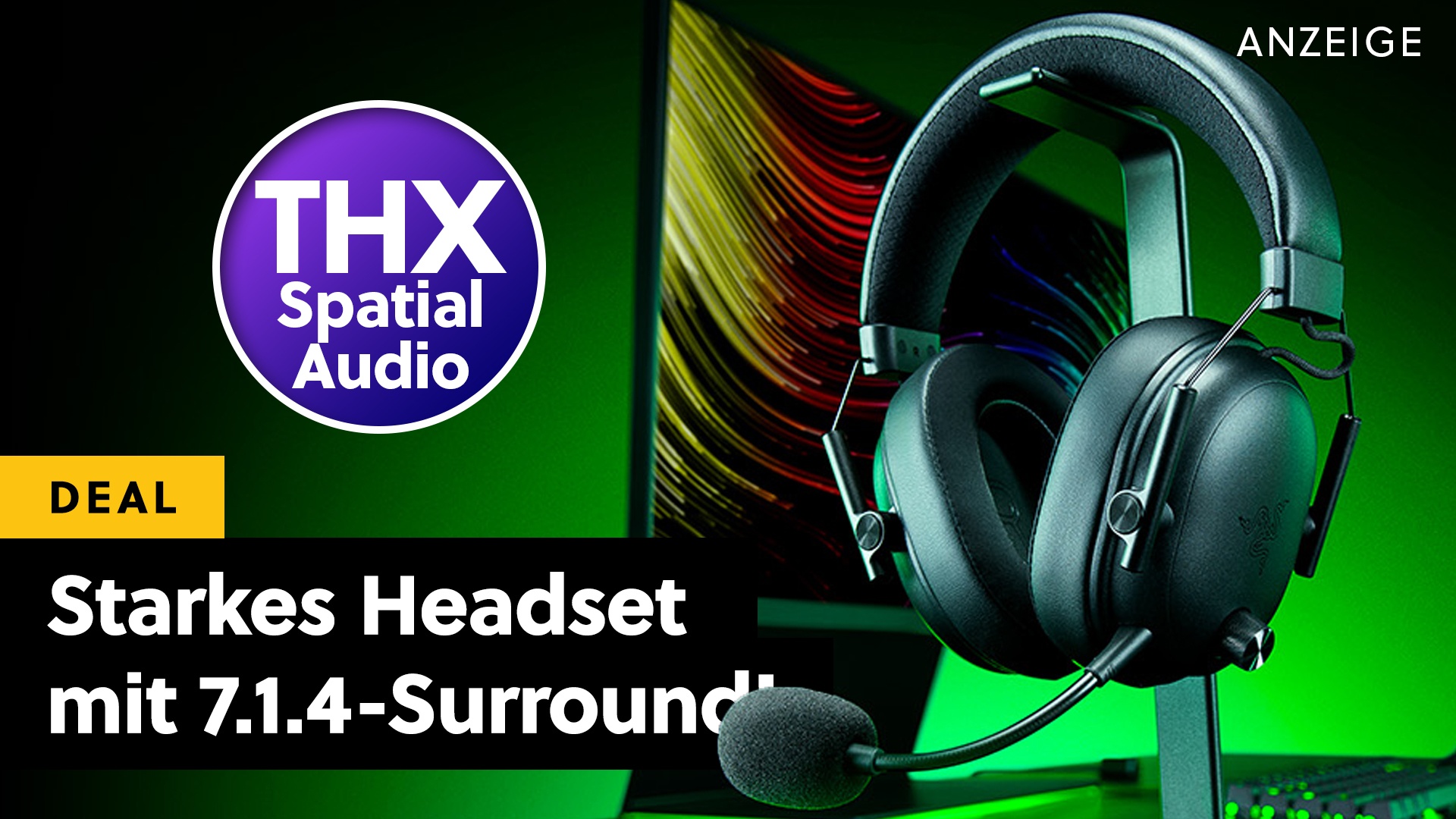 Deals: Gaming-Headset - Dieses Headset ballert euch mit der Macht von THX voll! [Anzeige]