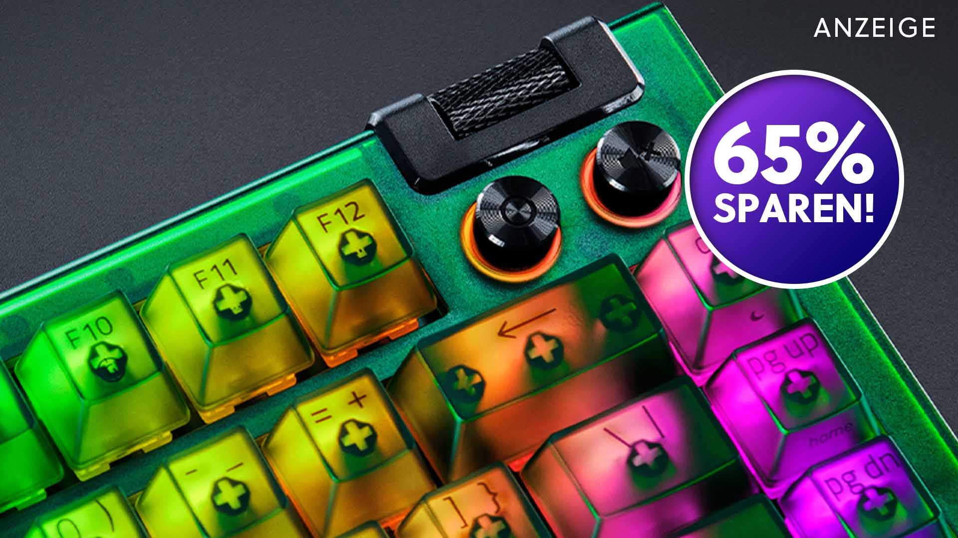 Deals: 65% Rabatt - Mechanische Tastatur mit Hot-Swap stark reduziert! [Anzeige]
