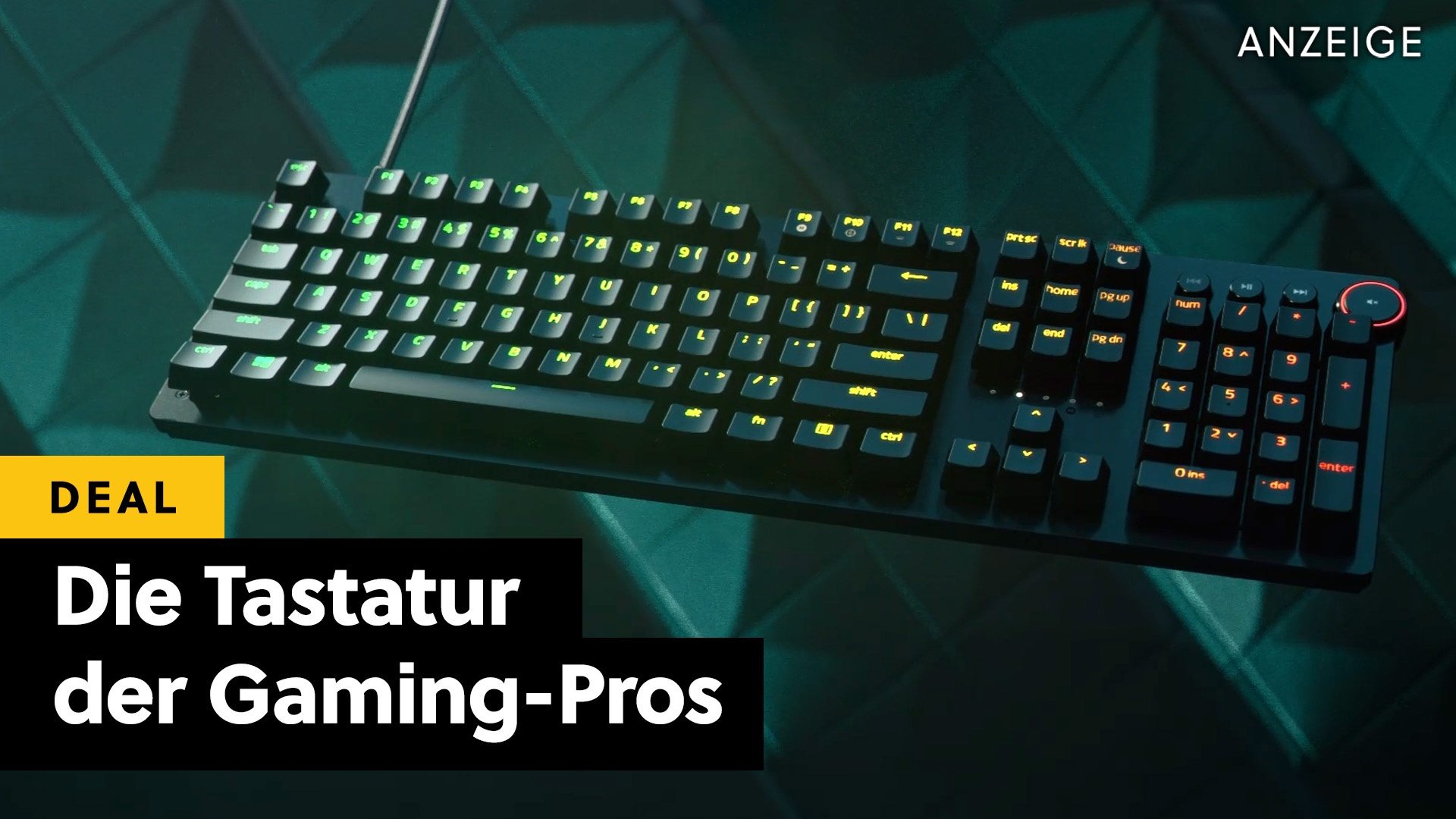 Das ist unsere Empfehlung bei Gaming-Tastaturen und die Razer Huntsman V2 ist bei Amazon jetzt endlich günstig!