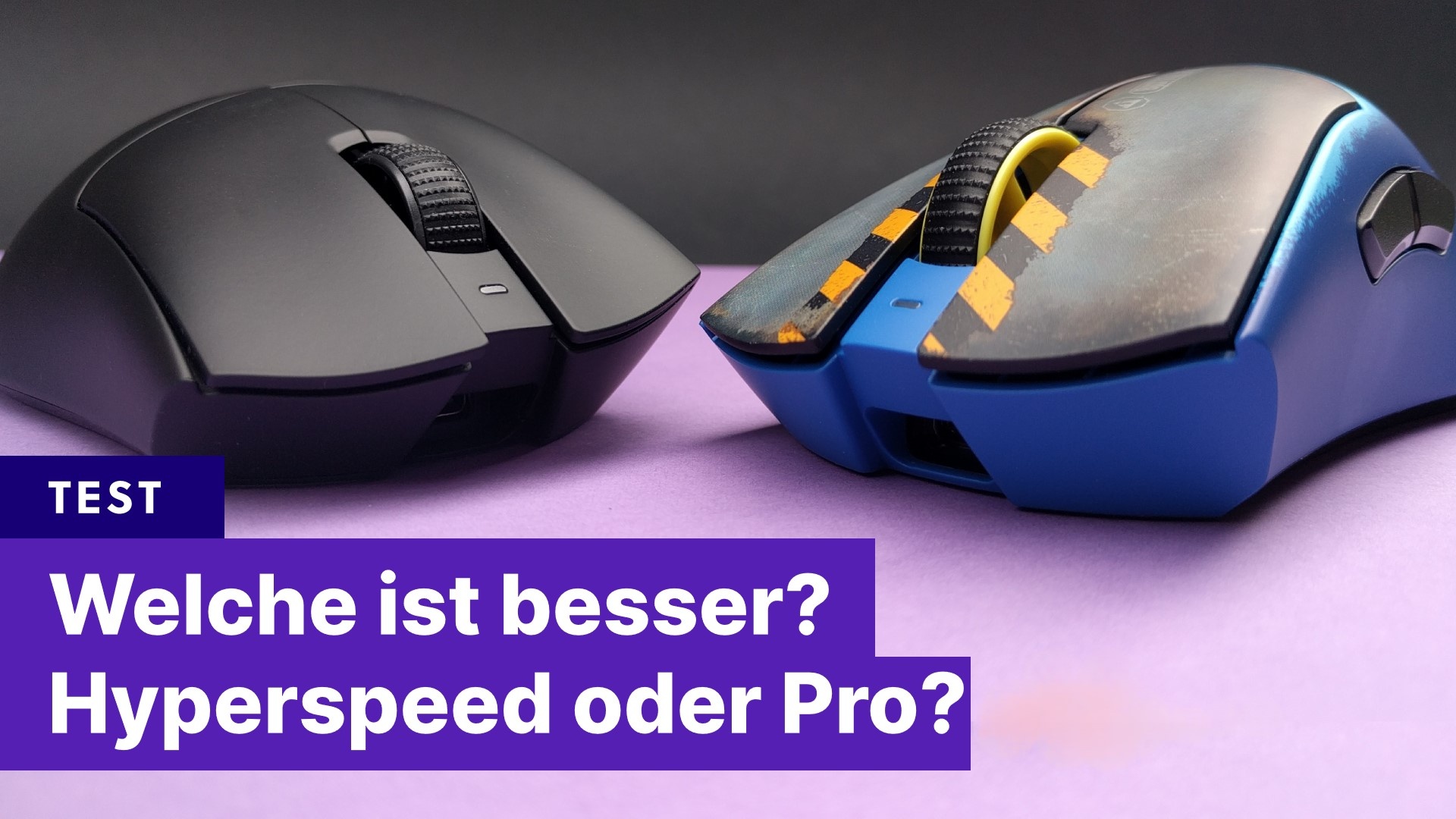 Zwei Razer-Mäuse im Testvergleich: Für wen lohnt sich welche kabellose DeathAdder V3?