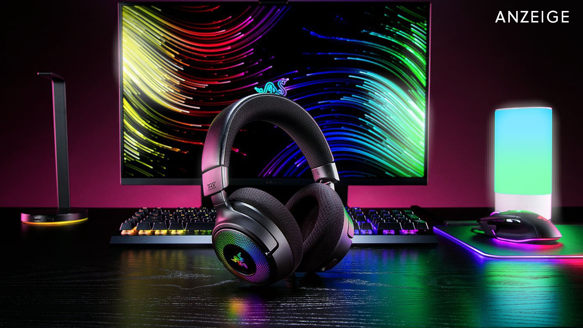 Deals: Razer Kraken V4 - 40% unter UVP: Razer-Gaming-Headset bei Amazon reduziert [Anzeige]
