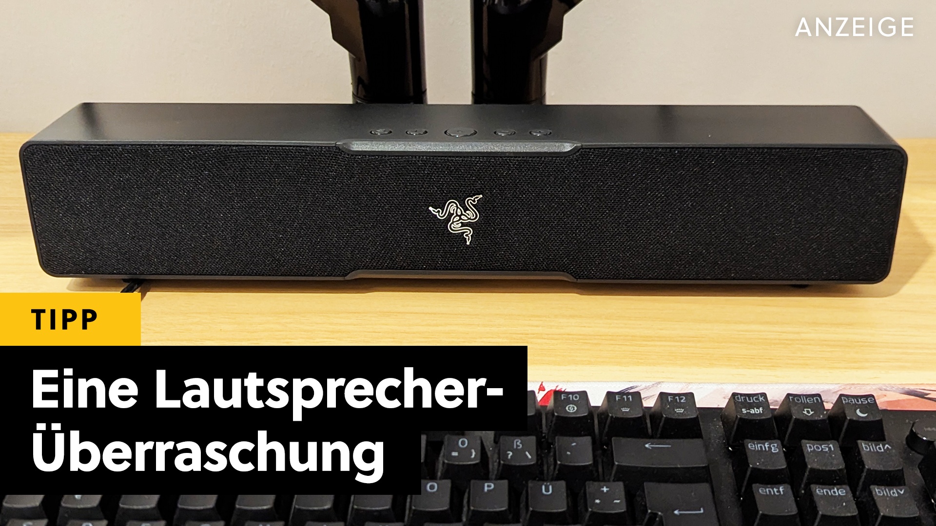 Deals: Soundbar - Razers Sound-Lösung ist jetzt stark reduziert [Anzeige]