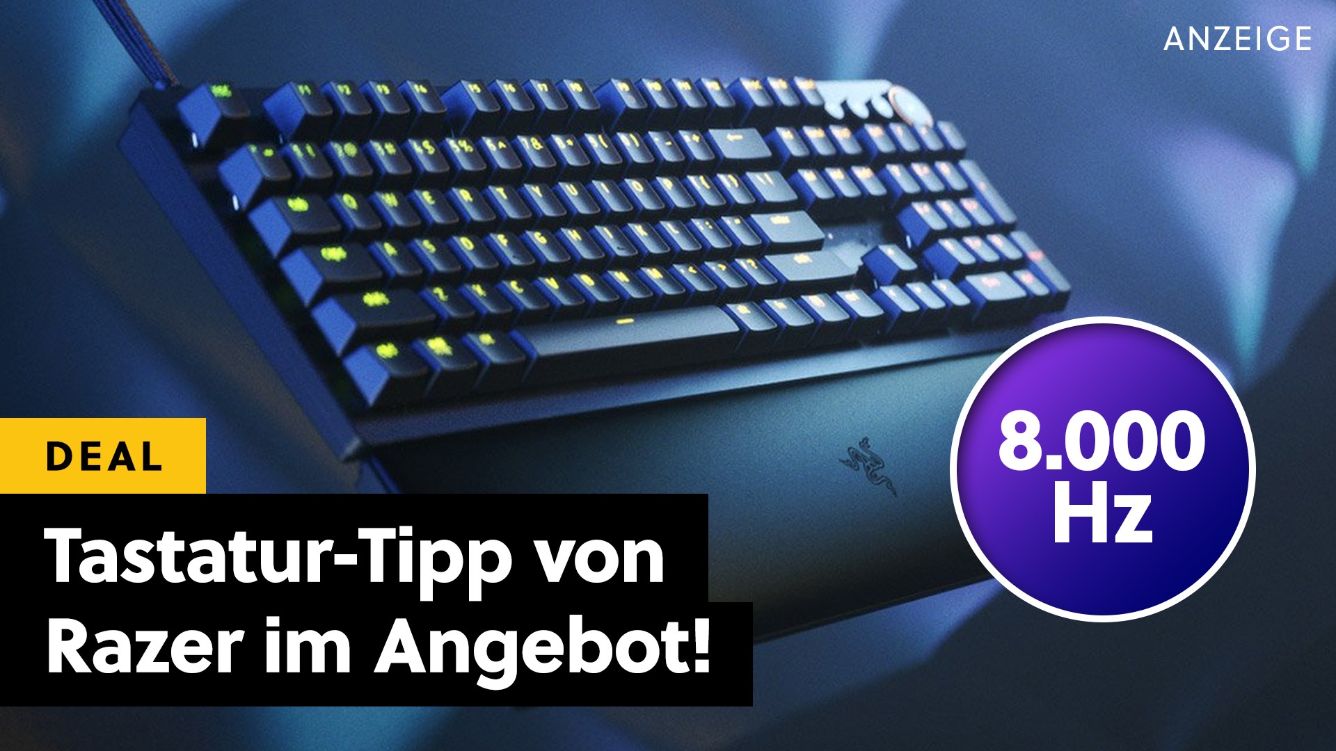 The only people you bother with this optical gaming keyboard are your opponents!