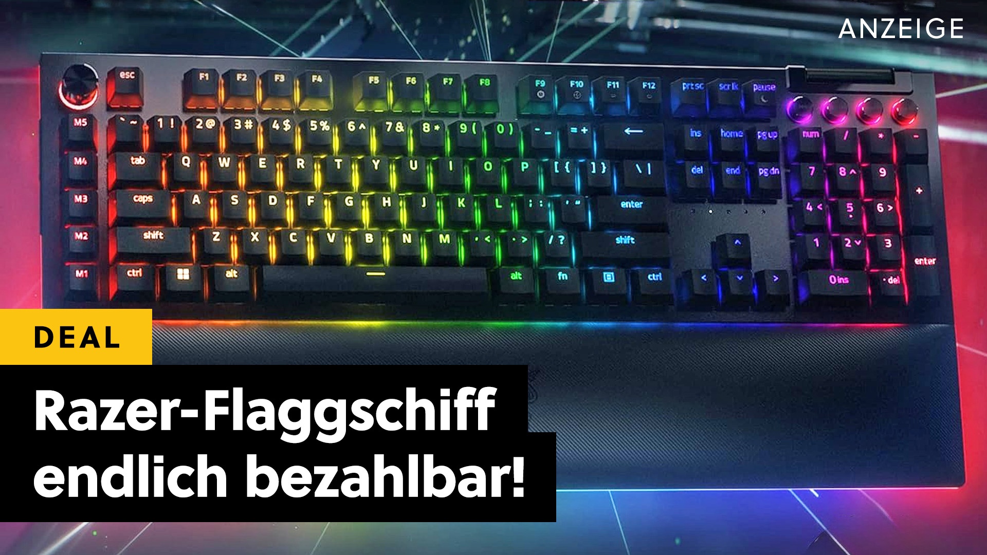 Razer s'en fout du Black Friday et propose déjà en promotion son clavier gaming le plus fou !