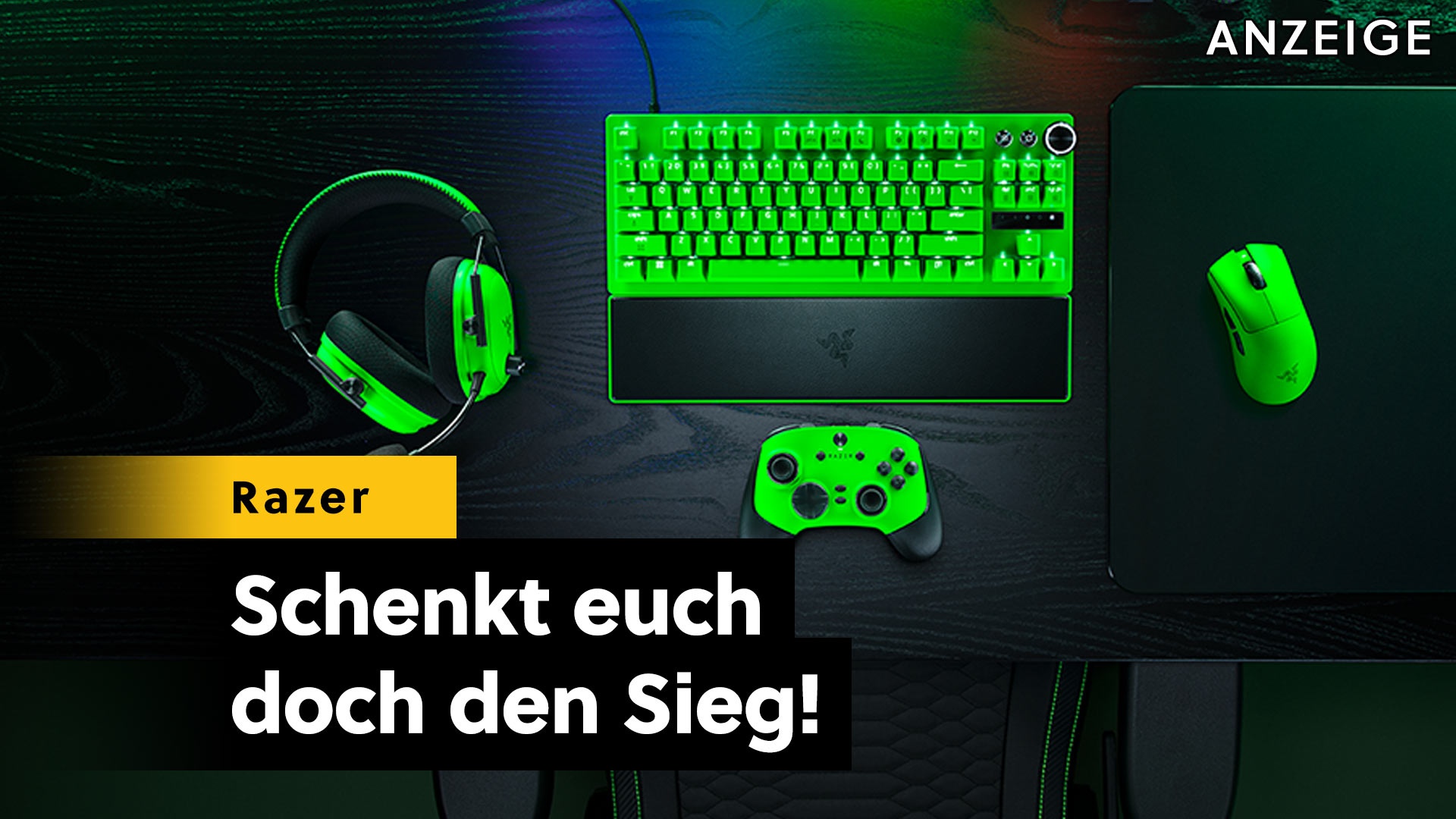 Promotion/Advertorial: Razer - Mit diesem Razer-Profi-Setup dominiert ihr 2026 jede Lobby [Anziege]