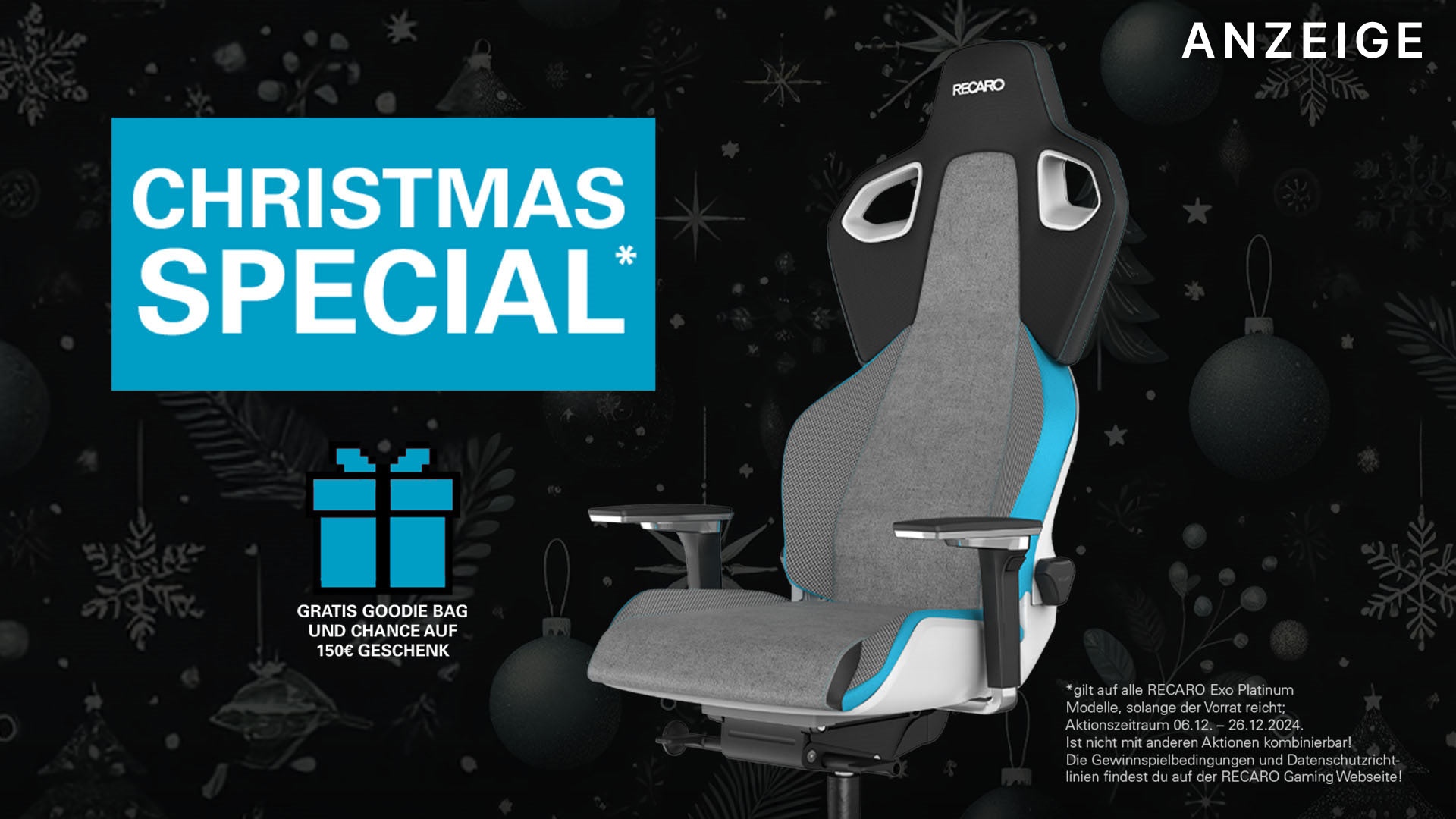 Der beste Stuhl, auf dem ich je saß, ist jetzt dank X-Mas Special unschlagbar günstig!
