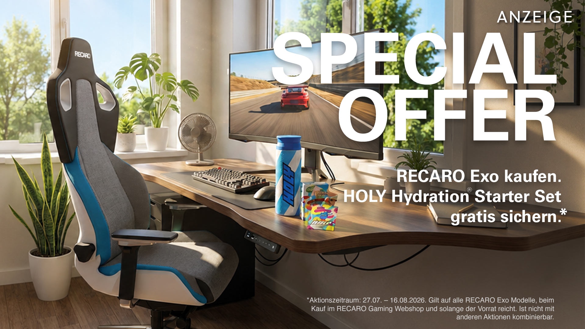 RECARO - Bundle mit Holy Hydration Starterset [Anzeige]