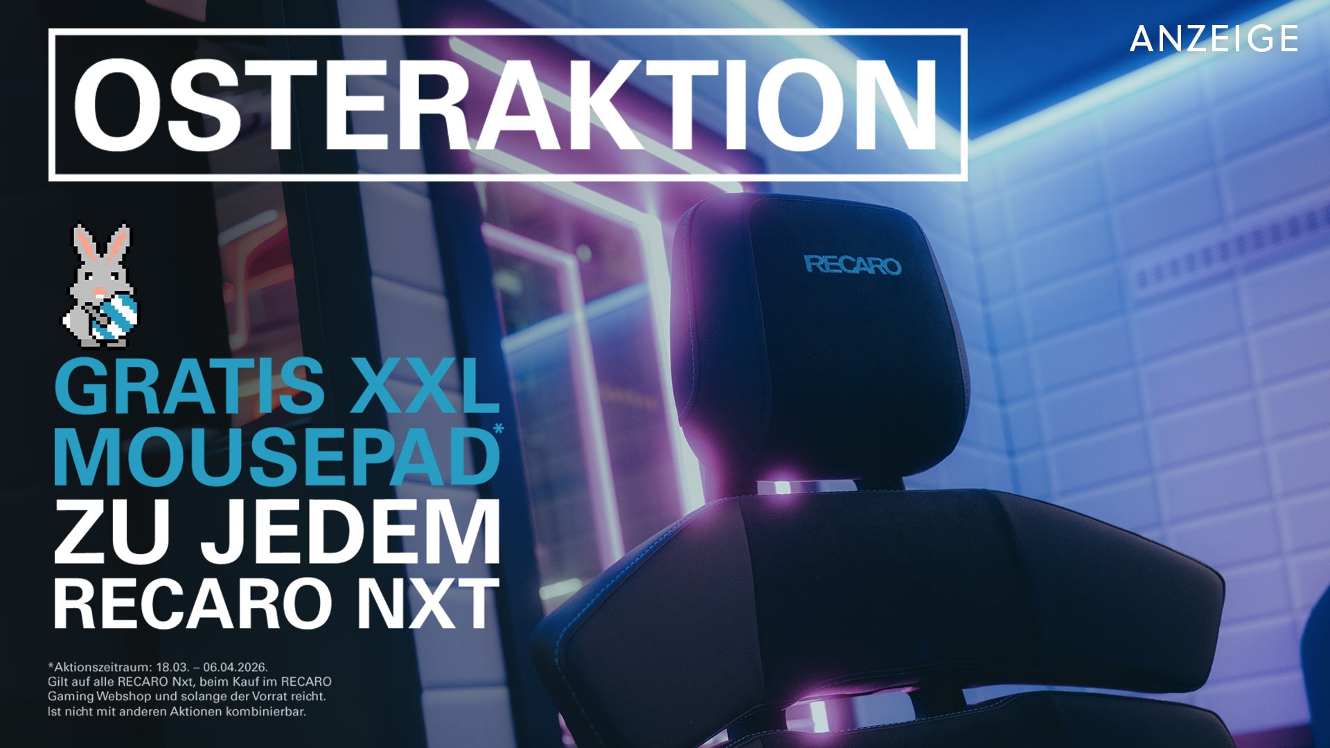 Promotion/Advertorial: RECARO - So hebt euch ein Gaming-Stuhl aufs nächste Level! [Anzeige]