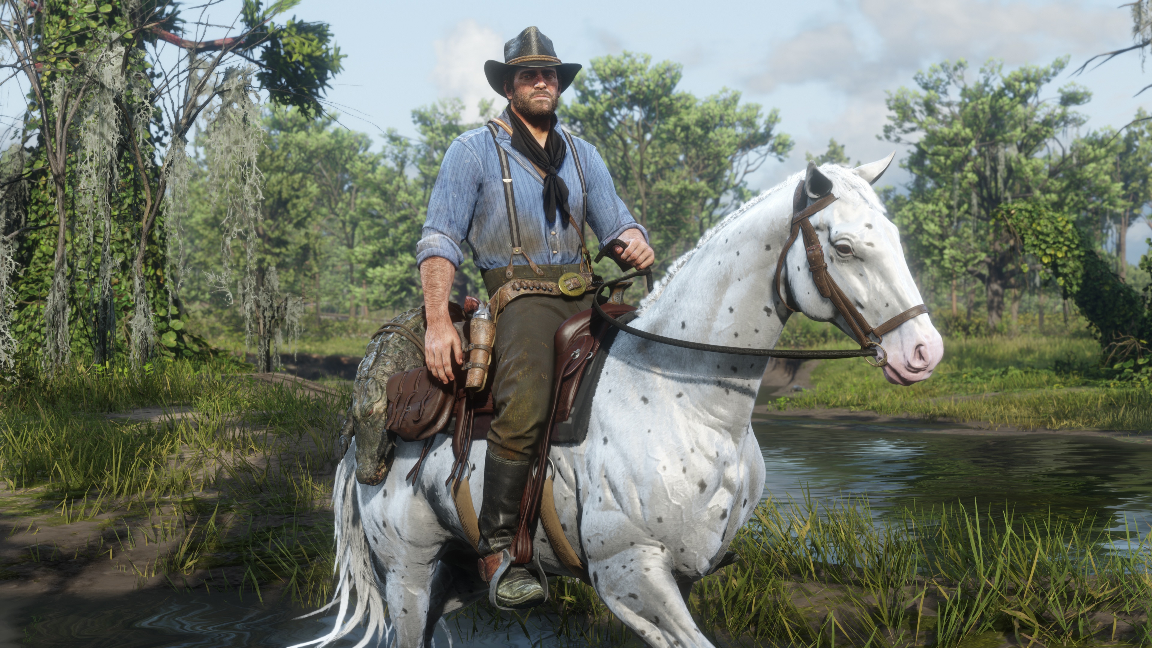 Red Dead Redemption 2 Online Pferd Striegeln