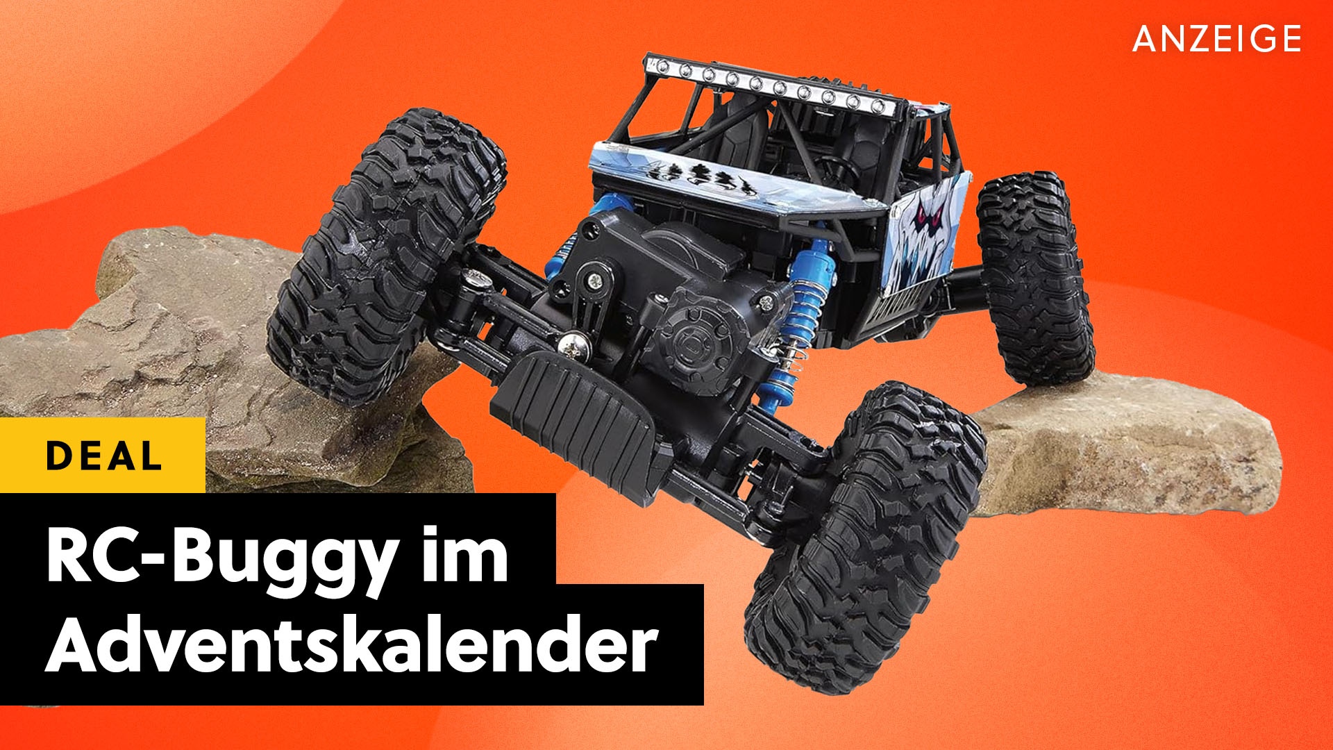 Un calendrier de l'Avent à mon goût : Buggy tout-terrain RC à construire soi-même pendant l'Avent