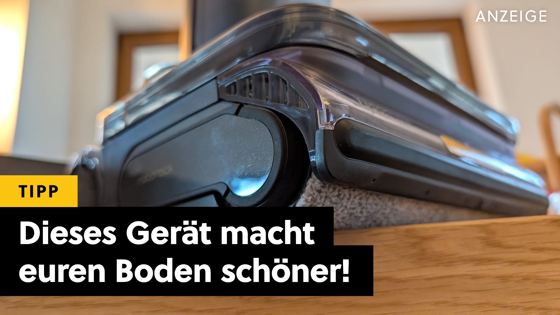 Deals: Wischsauger - Roborocks Saugwischer lässt meinen Boden wie neu aussehen! [Anzeige]