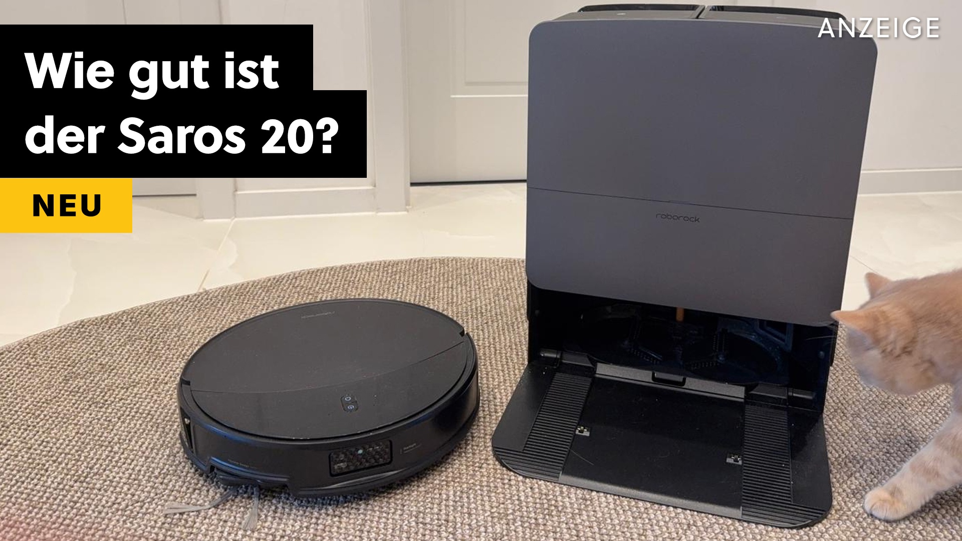 Roborock Saros 20 - Wie gut ist das neue Roborock-Flaggschiff wirklich? [Anzeige]