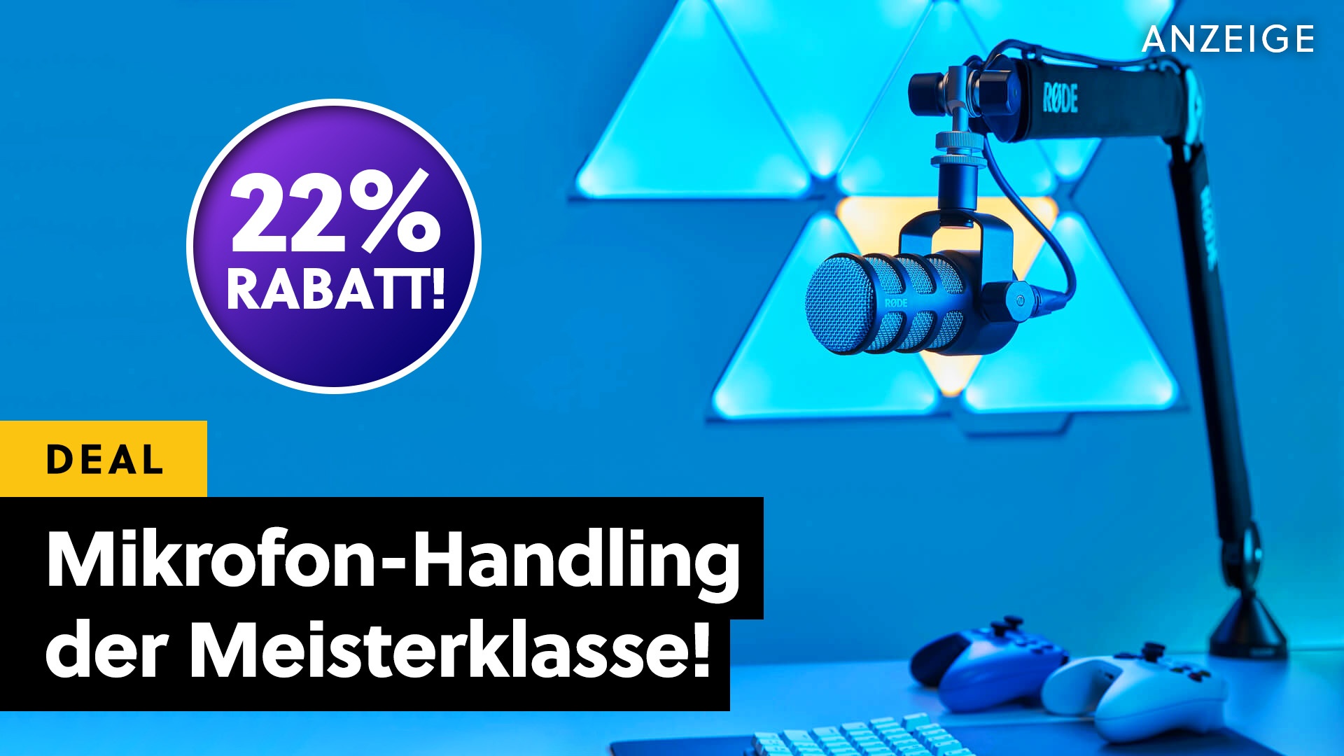 Deals: Gelenkarm-Stativ - Hiermit könnt ihr selbst das klobigste Mikrofon geschmeidig nutzen! [Anzeige]