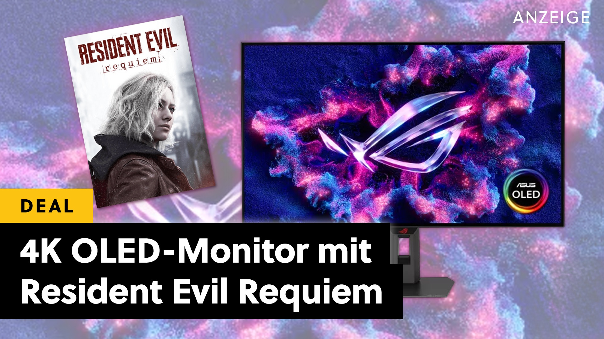 4K OLED-Monitor - Ein Biest von einem Monitor und Resident Evil Requiem geschenkt dazu! [Anzeige]