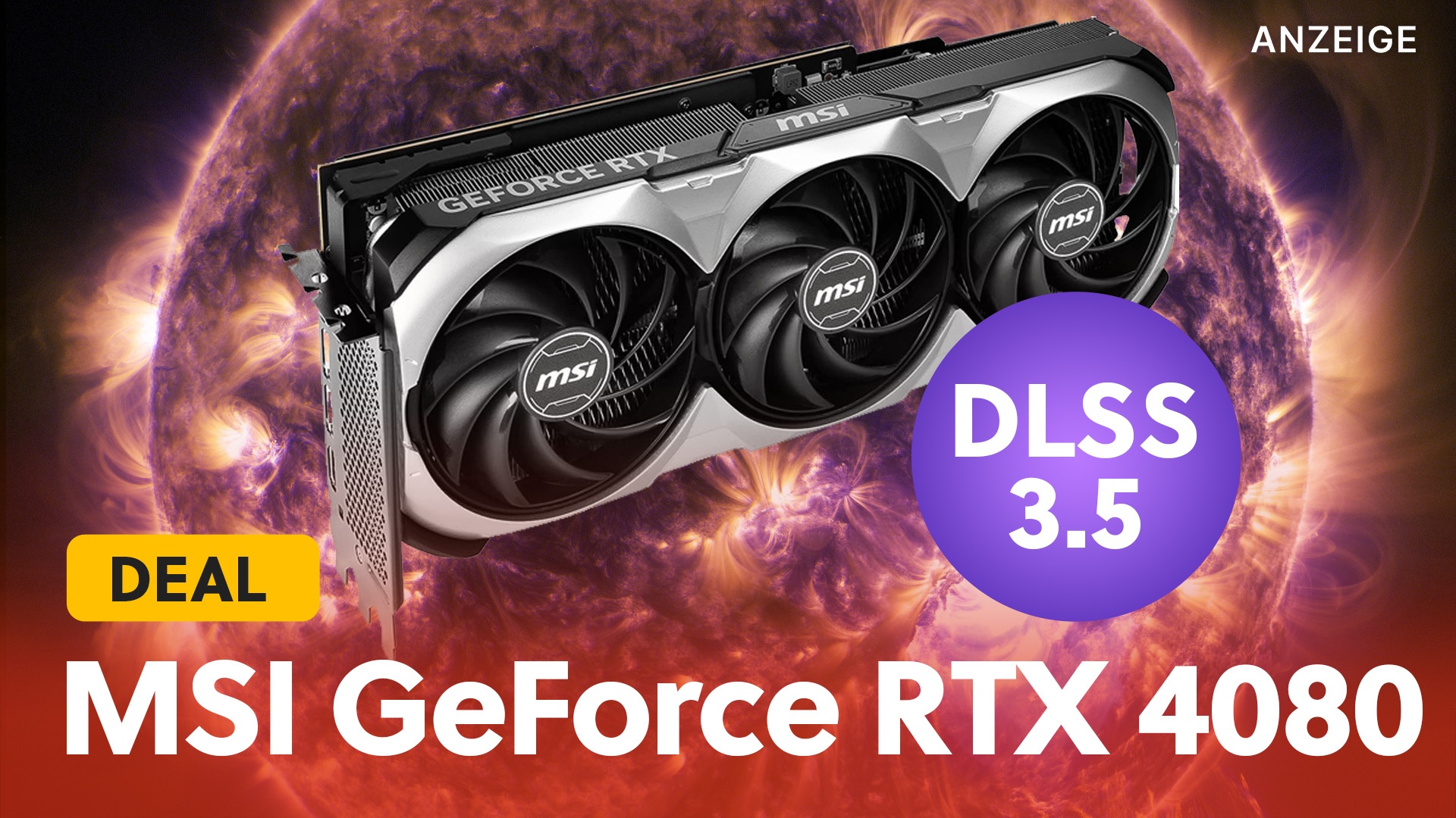 MSI RTX 4080 so günstig wie noch nie: Nur noch kurz könnt die 4K ...