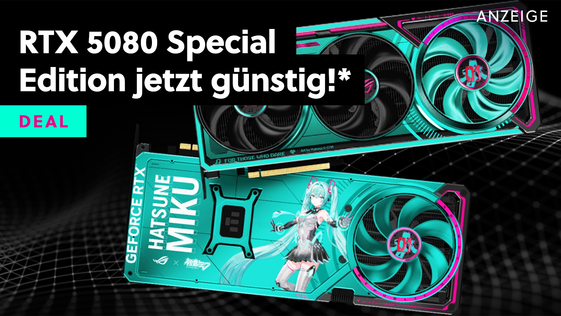 RTX 5080 - Diese Grafikkarte ist ein richtiger Hingucker! [Anzeige]