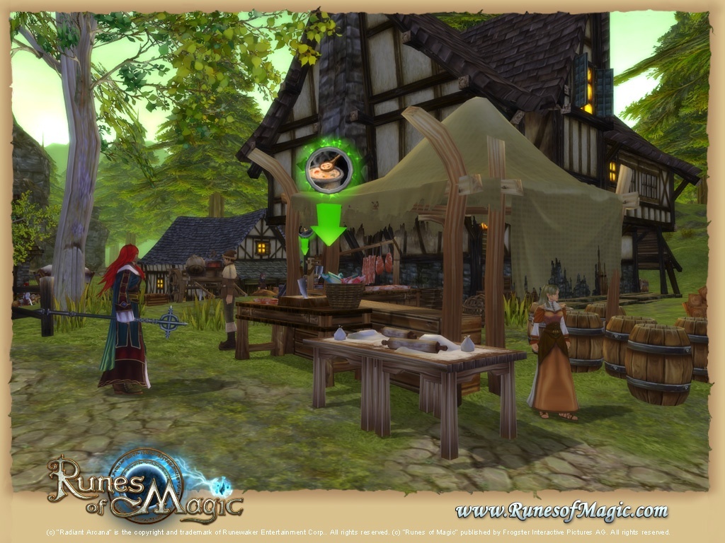Runes of Magic - Neue Screenshots zeigen das Handwerk