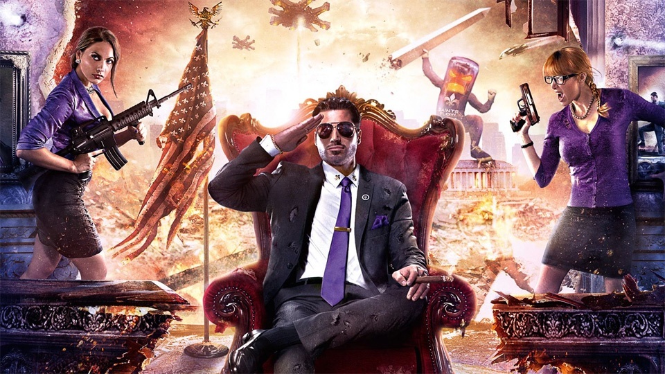 Saints Row 4 National Treasure Edition mit allen DLCs angek ndigt