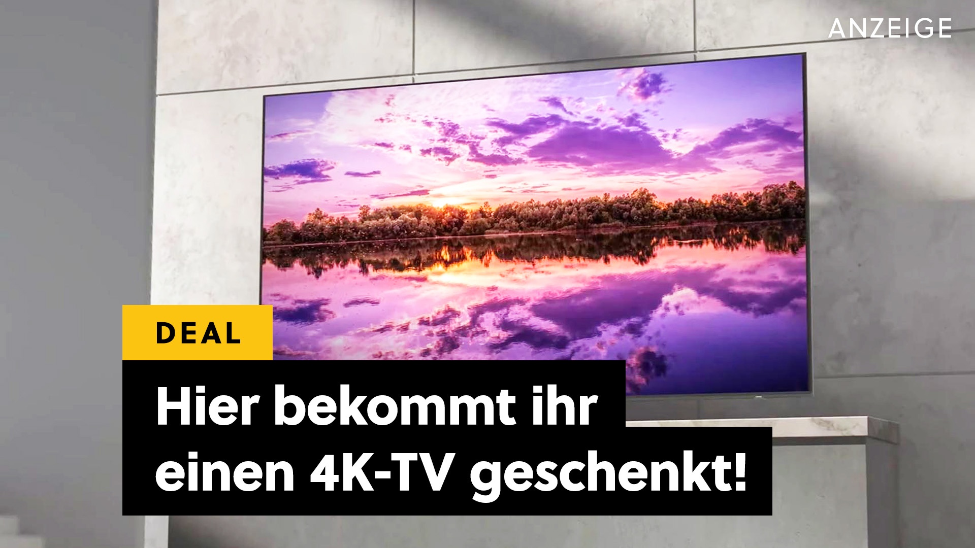 Deals: 4K-Geschenk - Dieser Hammer-Tarif schenkt euch einen 50-Zoll 4K-QLED-TV [Anzeige]