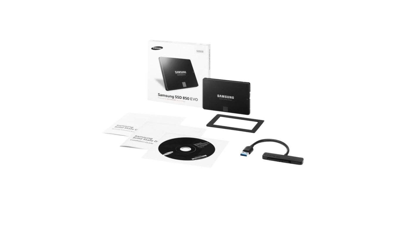 Samsung 850 Evo Series Ssd Starter Kit 500 Gb