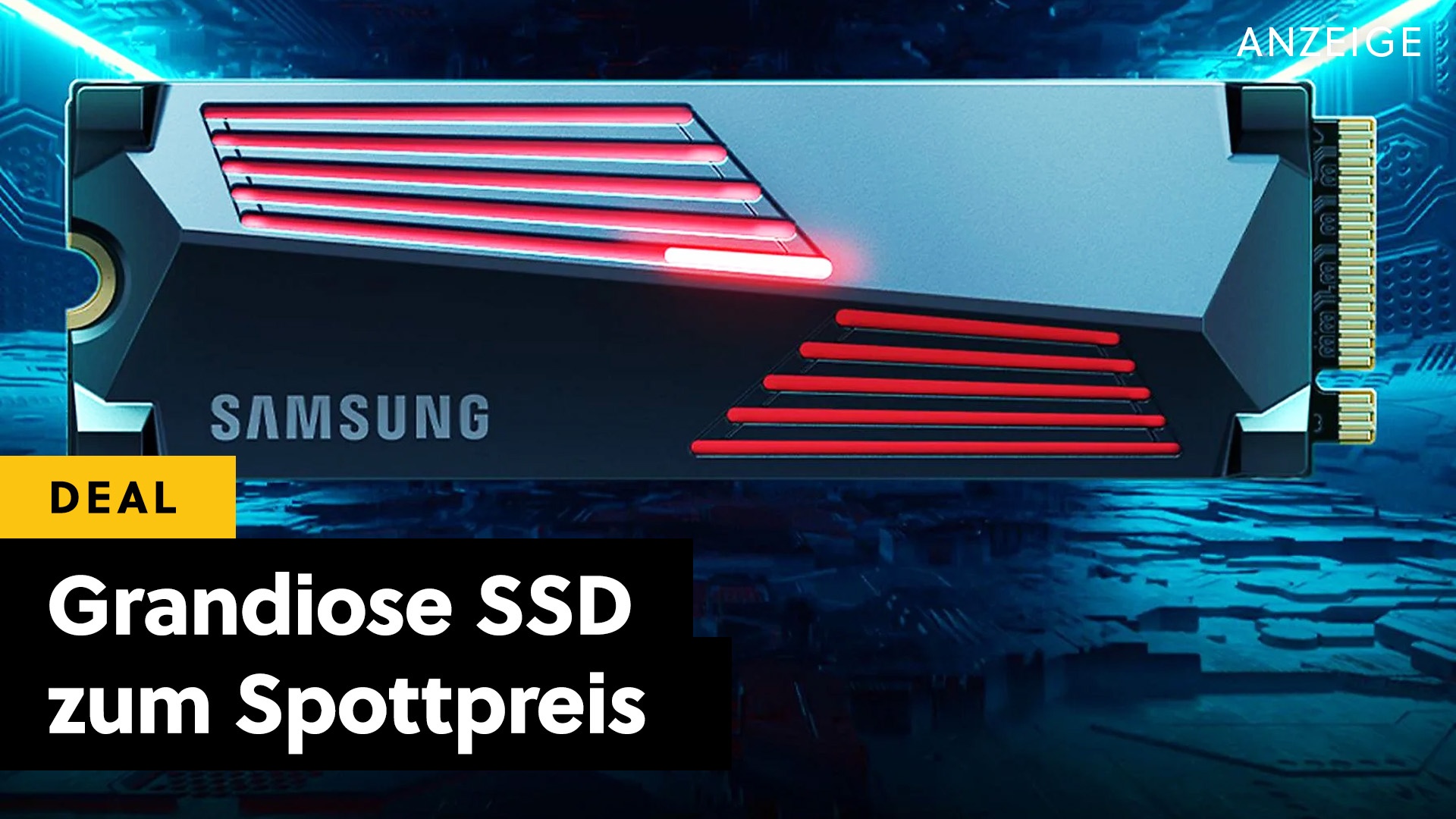 Samsung-Flaggschiff - Samsungs SSD ist gerade nirgendwo günstiger [Anzeige]
