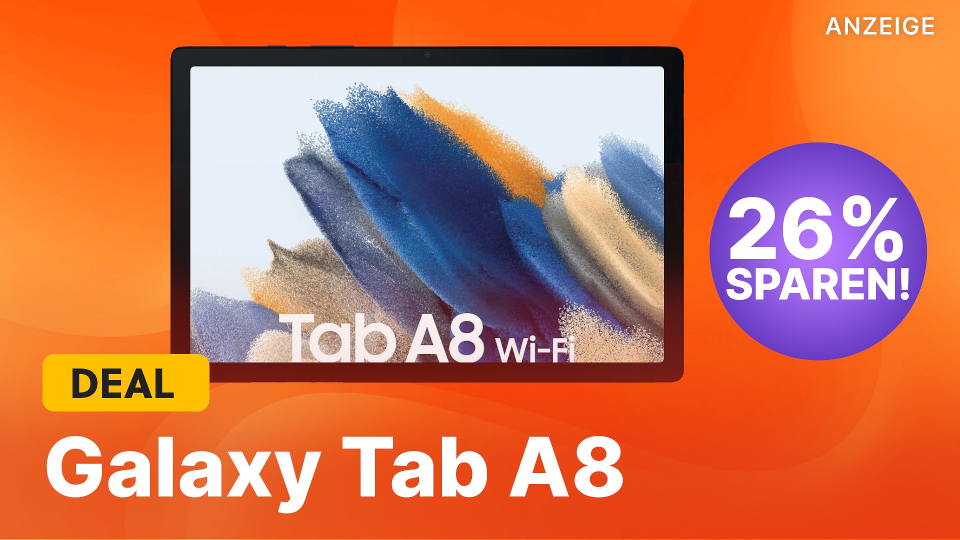 Das geniale Samsung Galaxy Tab A8 gibt es derzeit wieder günstig und dazu bekommt ihr Disney Plus!