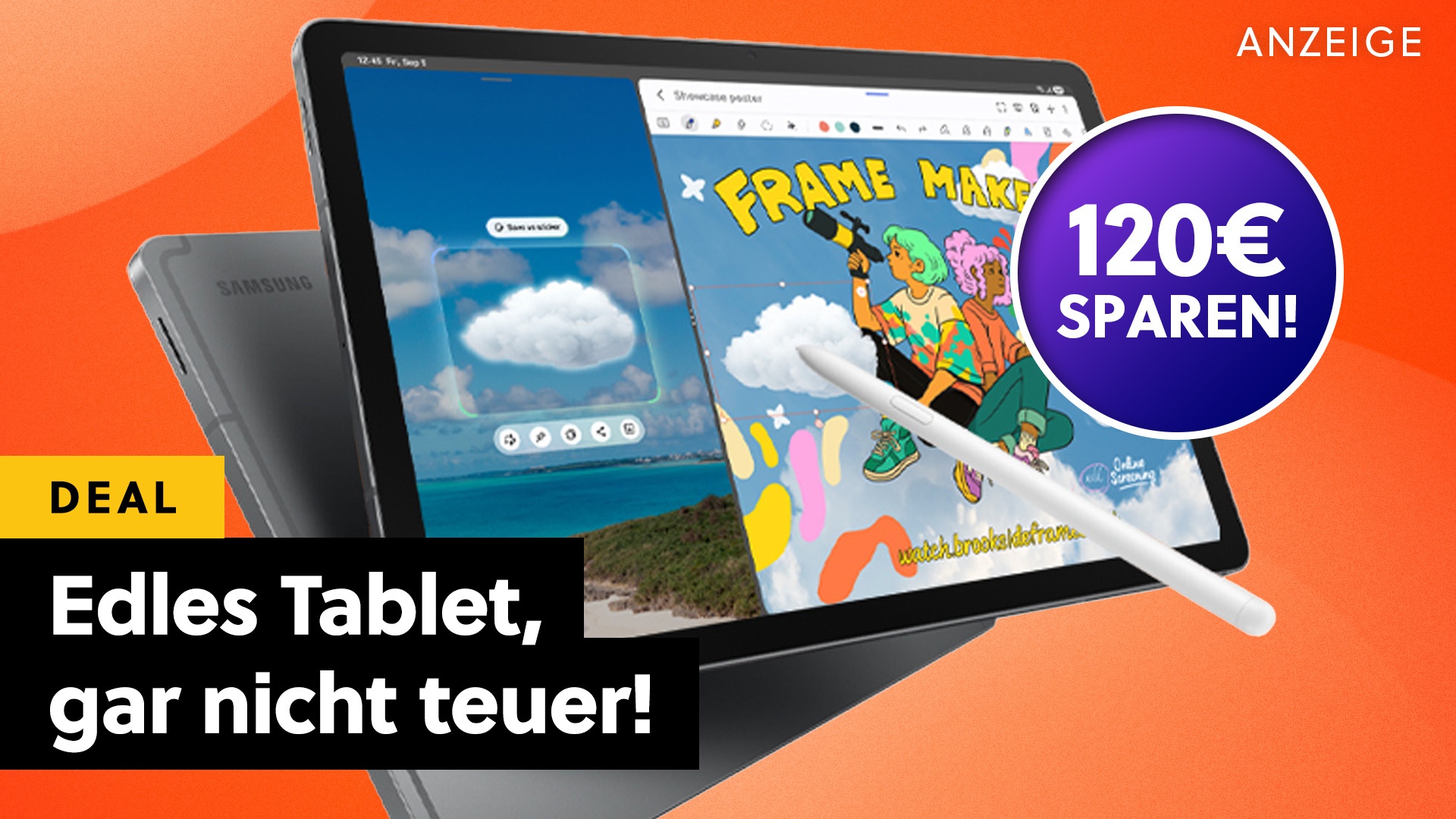 Deals: Top-Preis bei Amazon - Zeit für was Neues: Galaxy Tab S10 Lite gerade richtig günstig