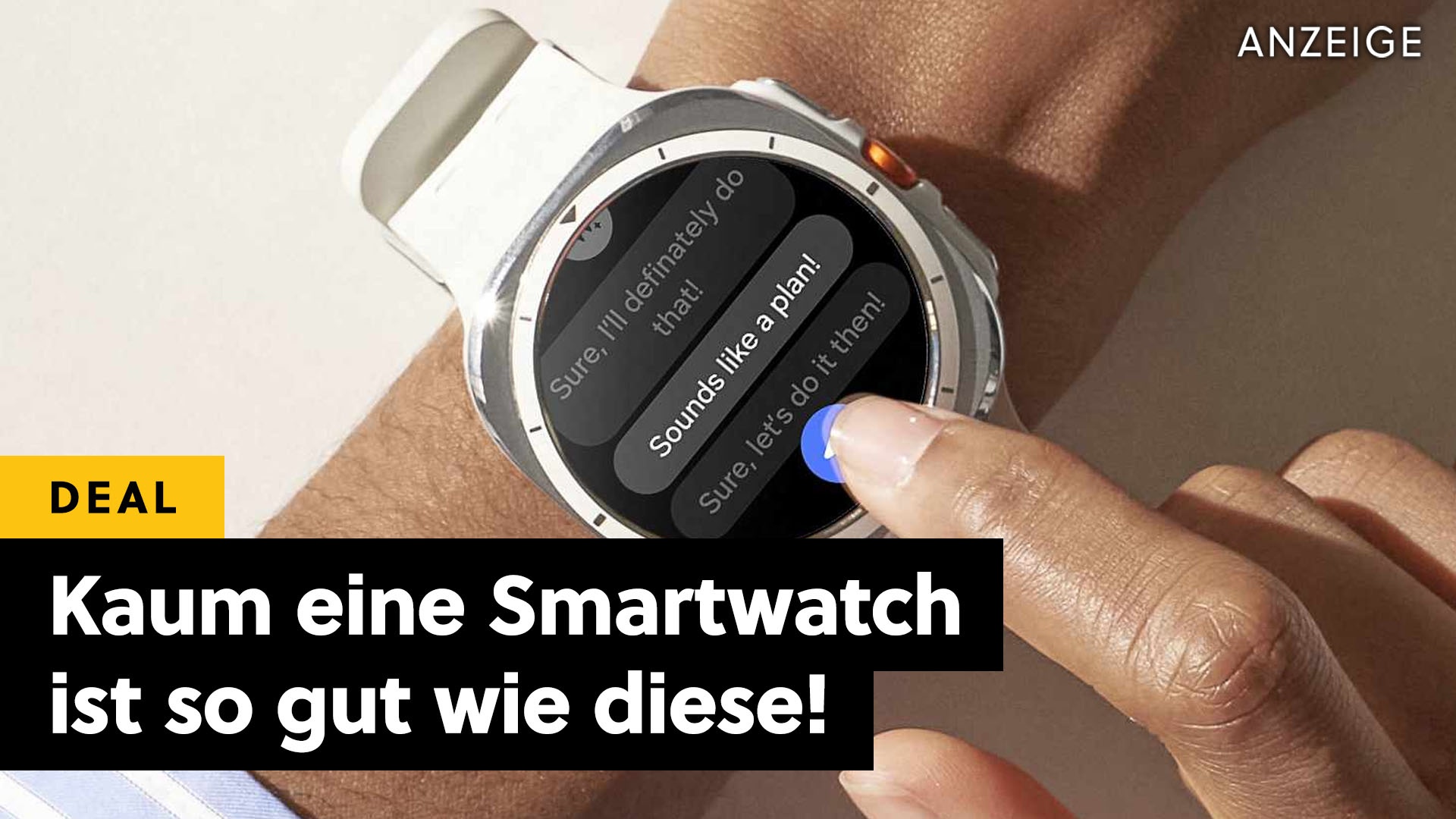 Deals: Smartwatch - Die Galaxy Watch 7 von Samsung gibt es zum Hammerpreis! [Anzeige]