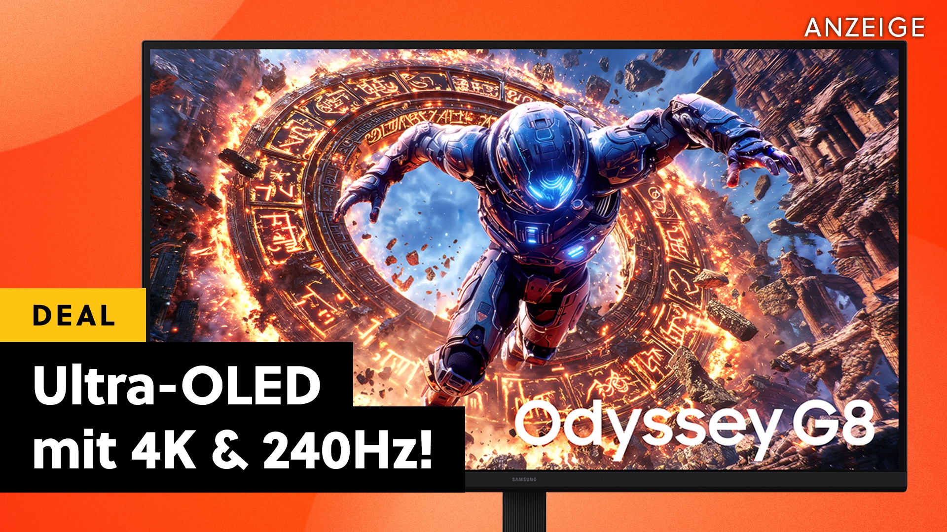 Deals: Samsung-Monitor - Neuer QD-OLED mit 4K-Auflösung und 240Hz Bildwiederholrate vorgestellt [Anzeige]