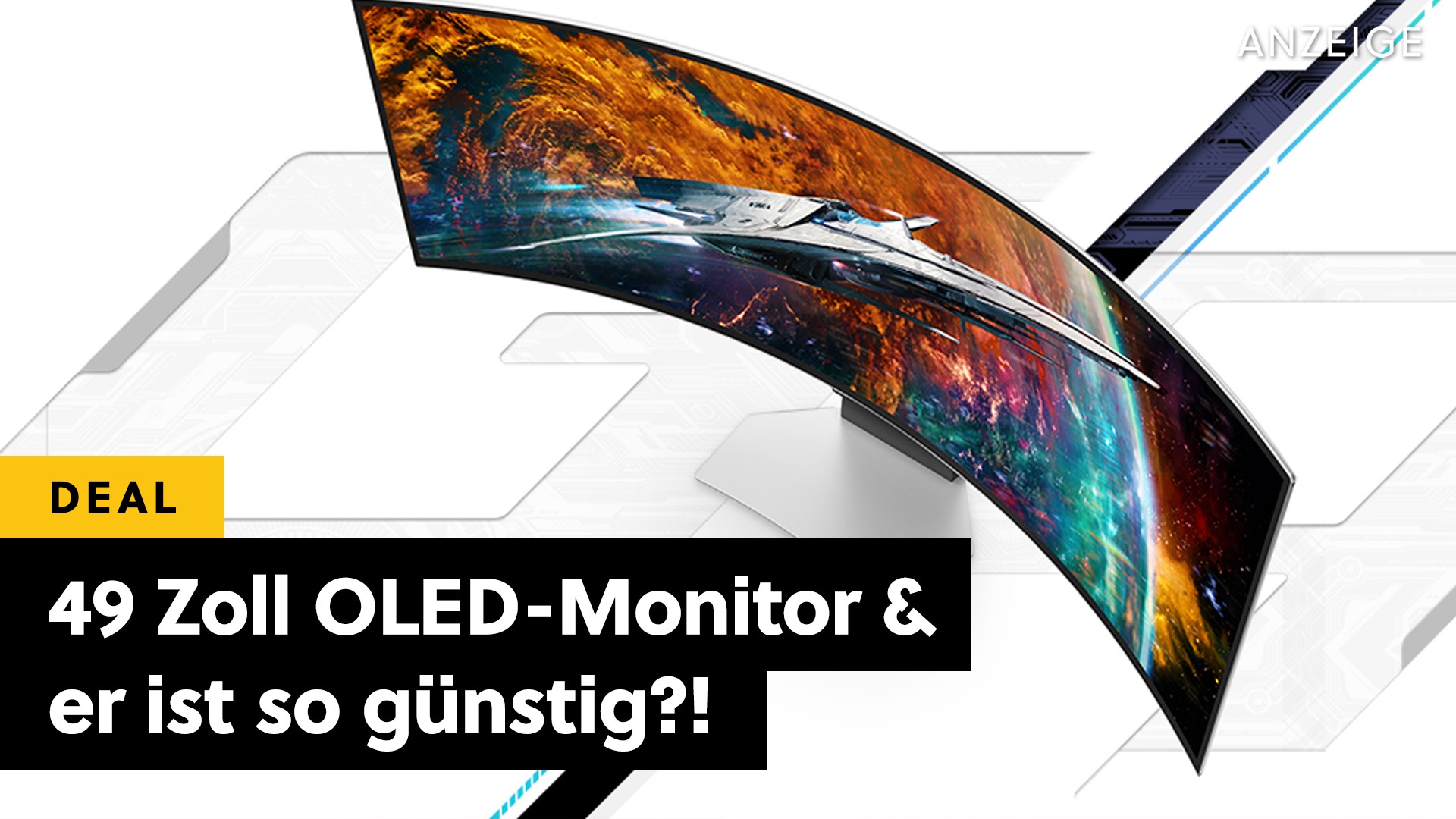 49 Zoll OLED-Gaming-Monitor zum absoluten Hammerpreis: Der in meinen Augen beste Ultrawide-OLED ist überraschend günstig!