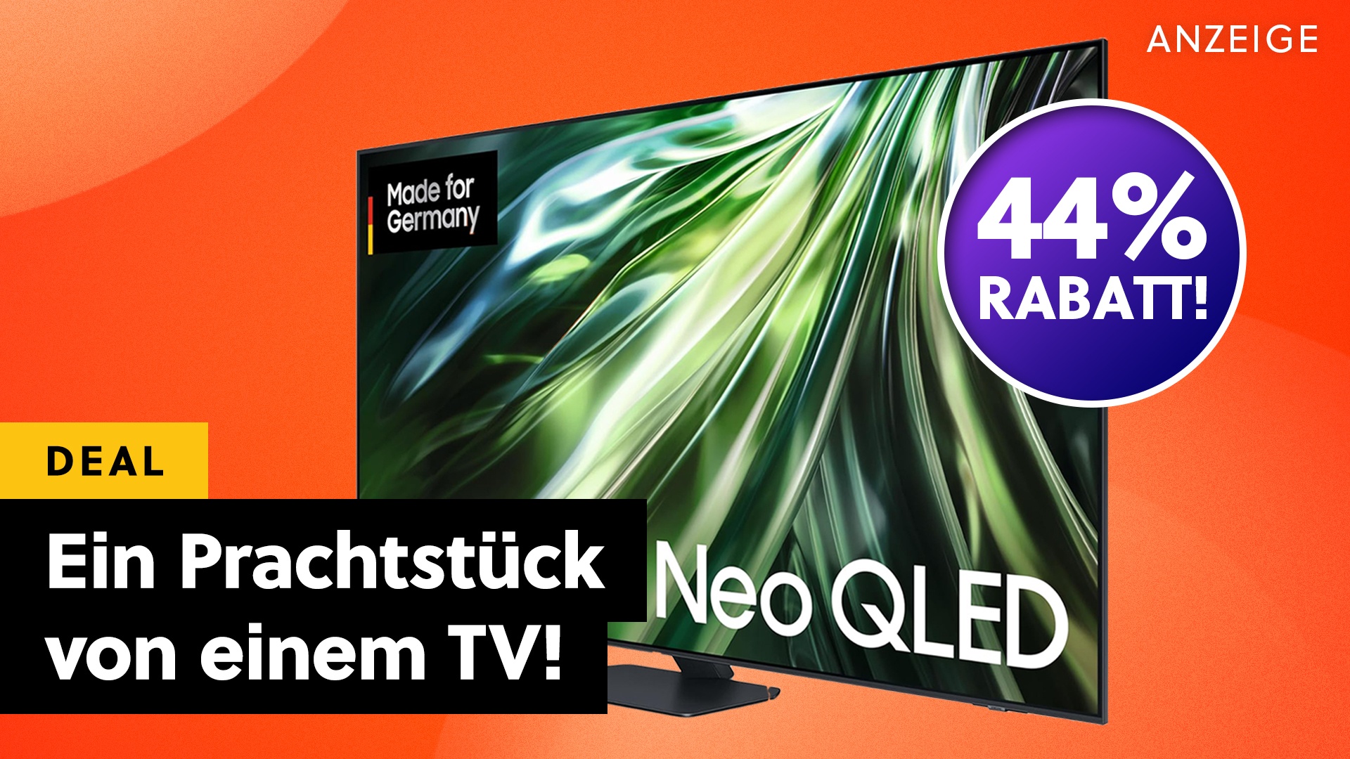 Deals: Günstig wie nie! - 75 Zoll Samsung Neo QLED-TV mit 144Hz & HDR im spektakulären Preisfall [Anzeige]