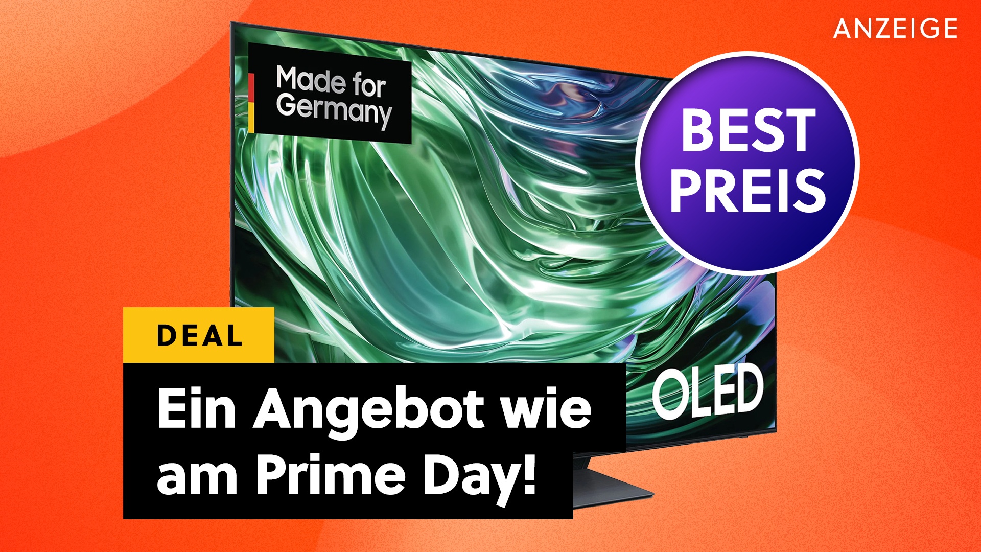Samsung OLED-TV zum neuen Tiefstpreis bei Amazon: 65 Zoll, 144Hz und eine atemberaubende Bildqualität jetzt günstiger als je zuvor