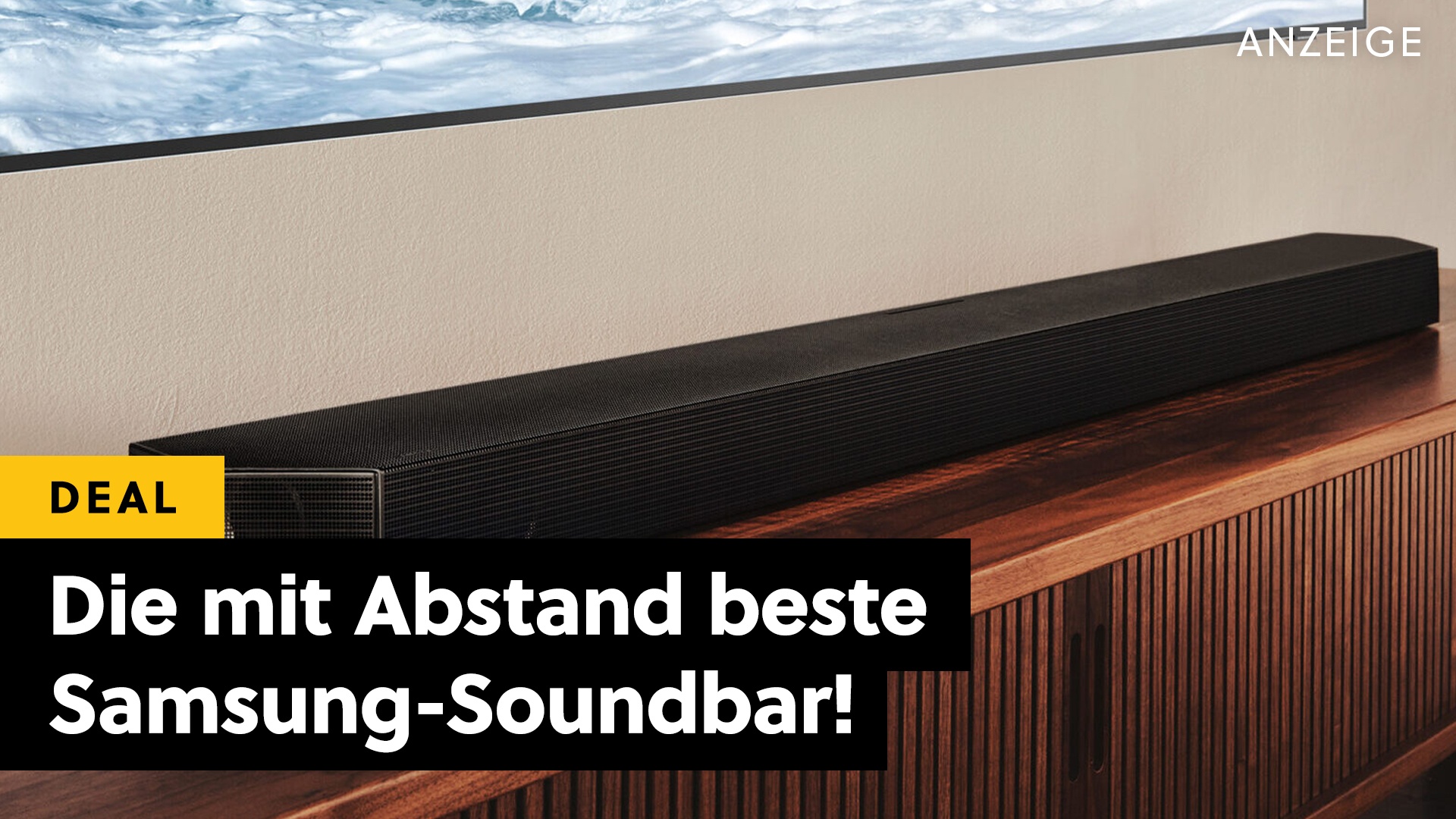 Deals: Soundbar - Die beste Samsung Soundbar ist gerade richtig günstig zu haben! [Anzeige]